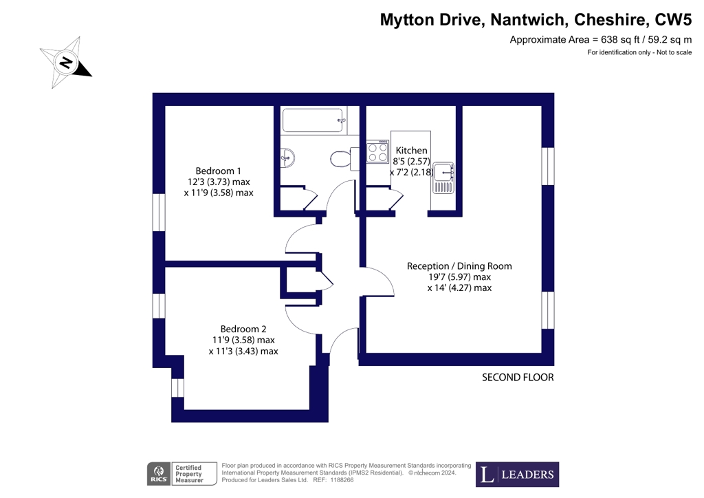 64, Mytton Drive, Cheshire floorplan