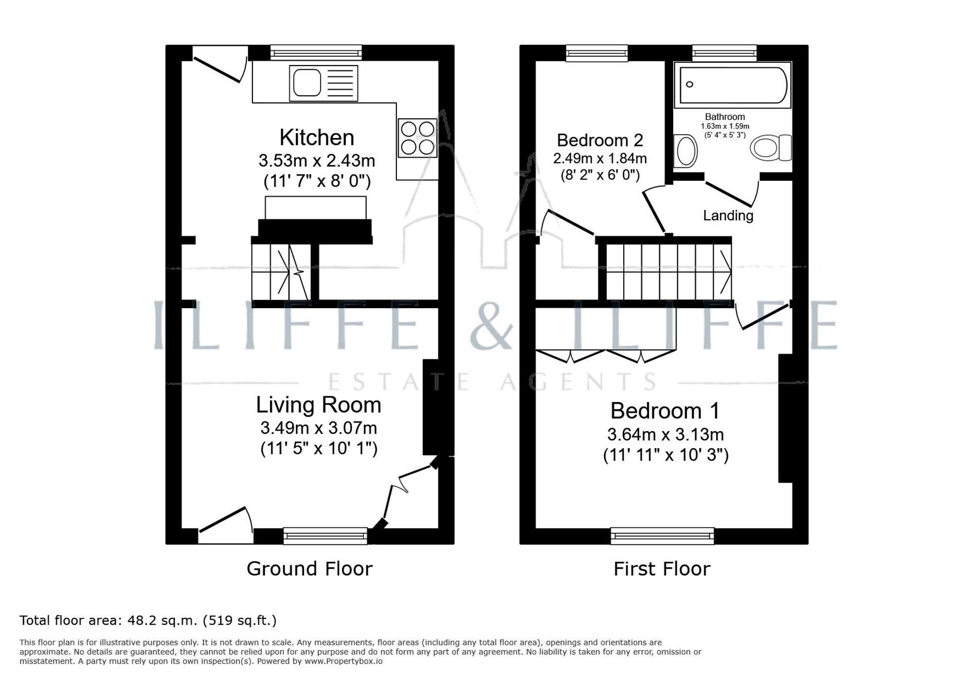 104 Ospringe Road, Faversham floorplan