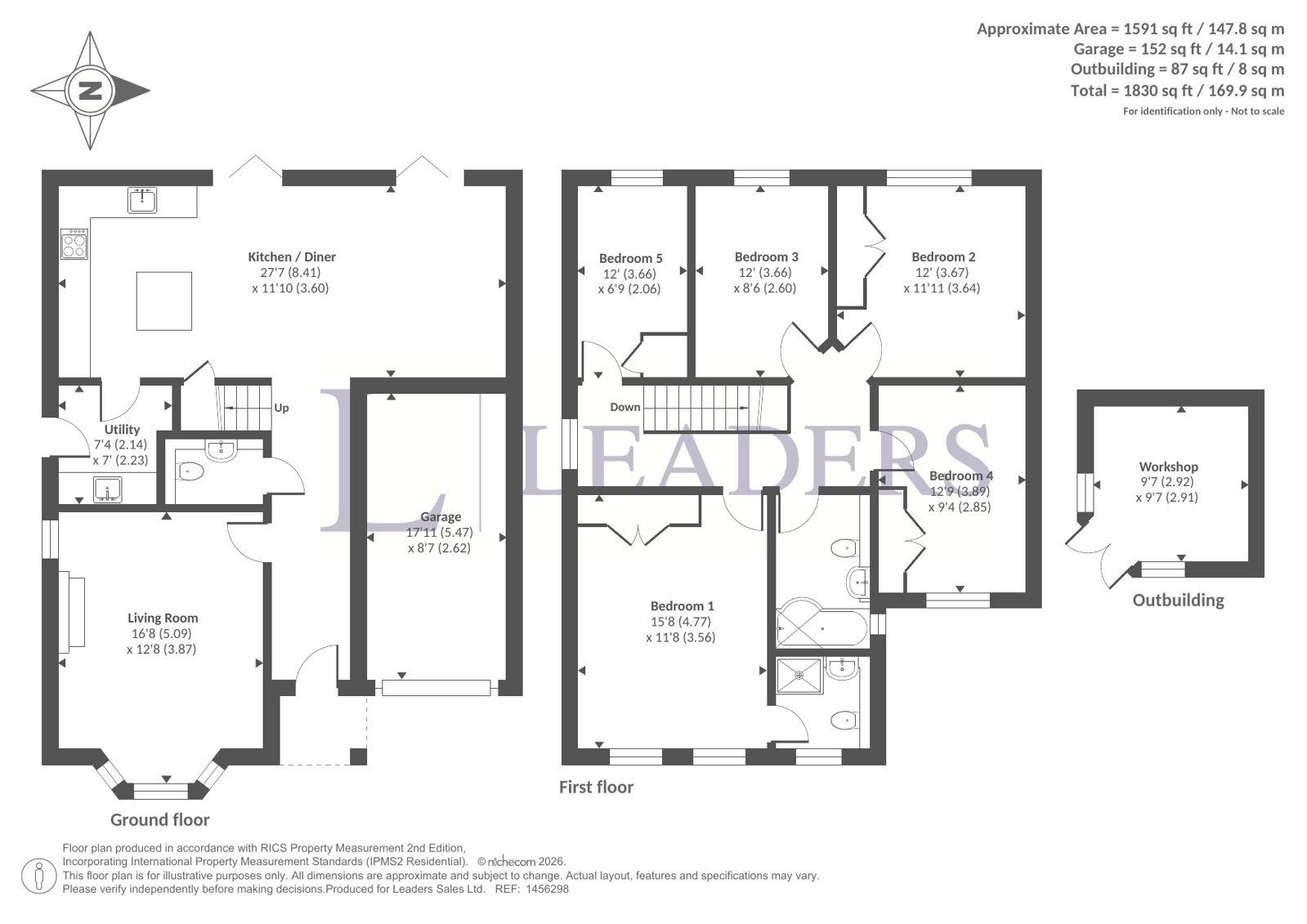40, Lime Avenue, Chichester floorplan