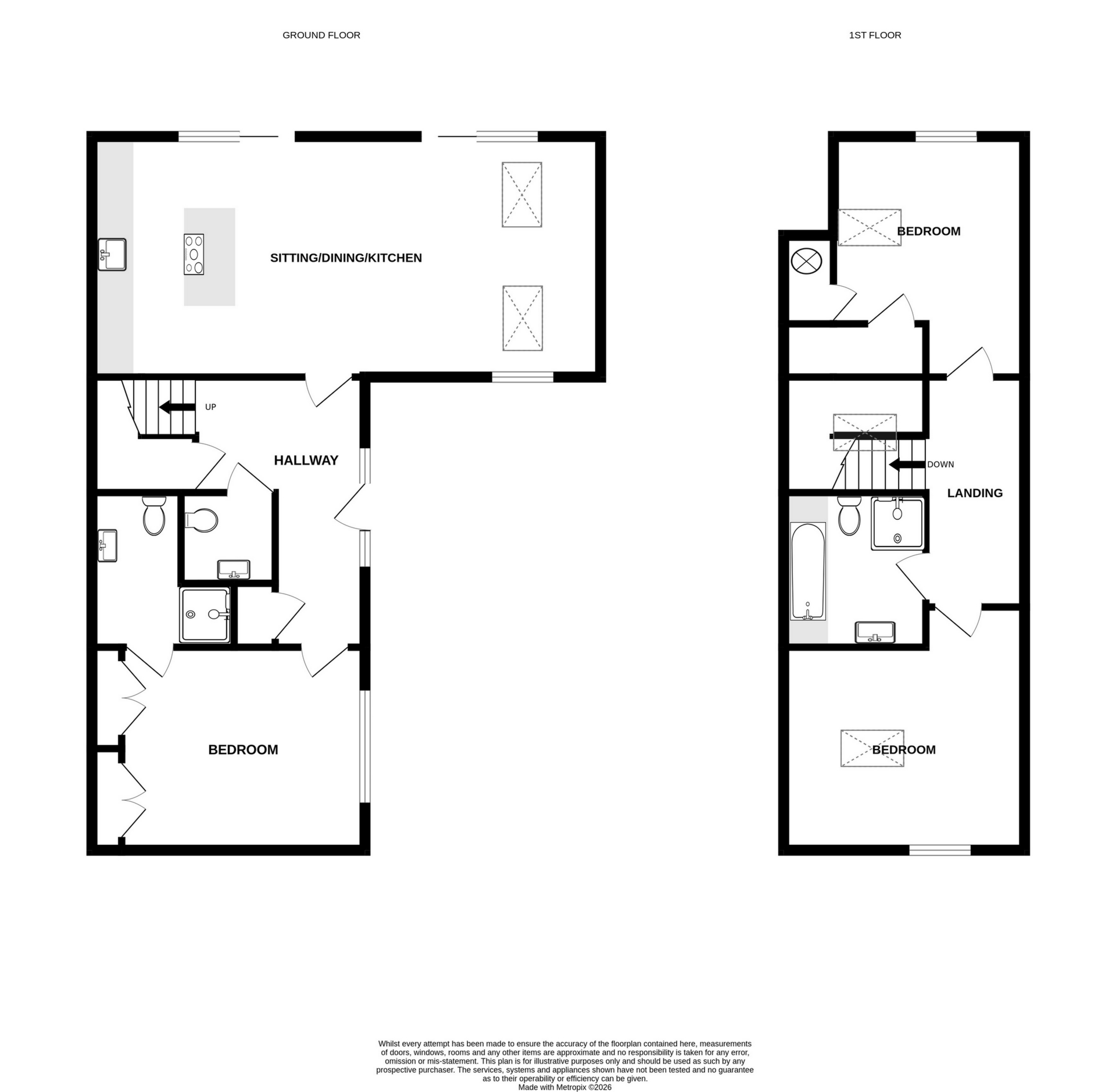 Ash Barn 162a, Mongeham Road, Deal floorplan