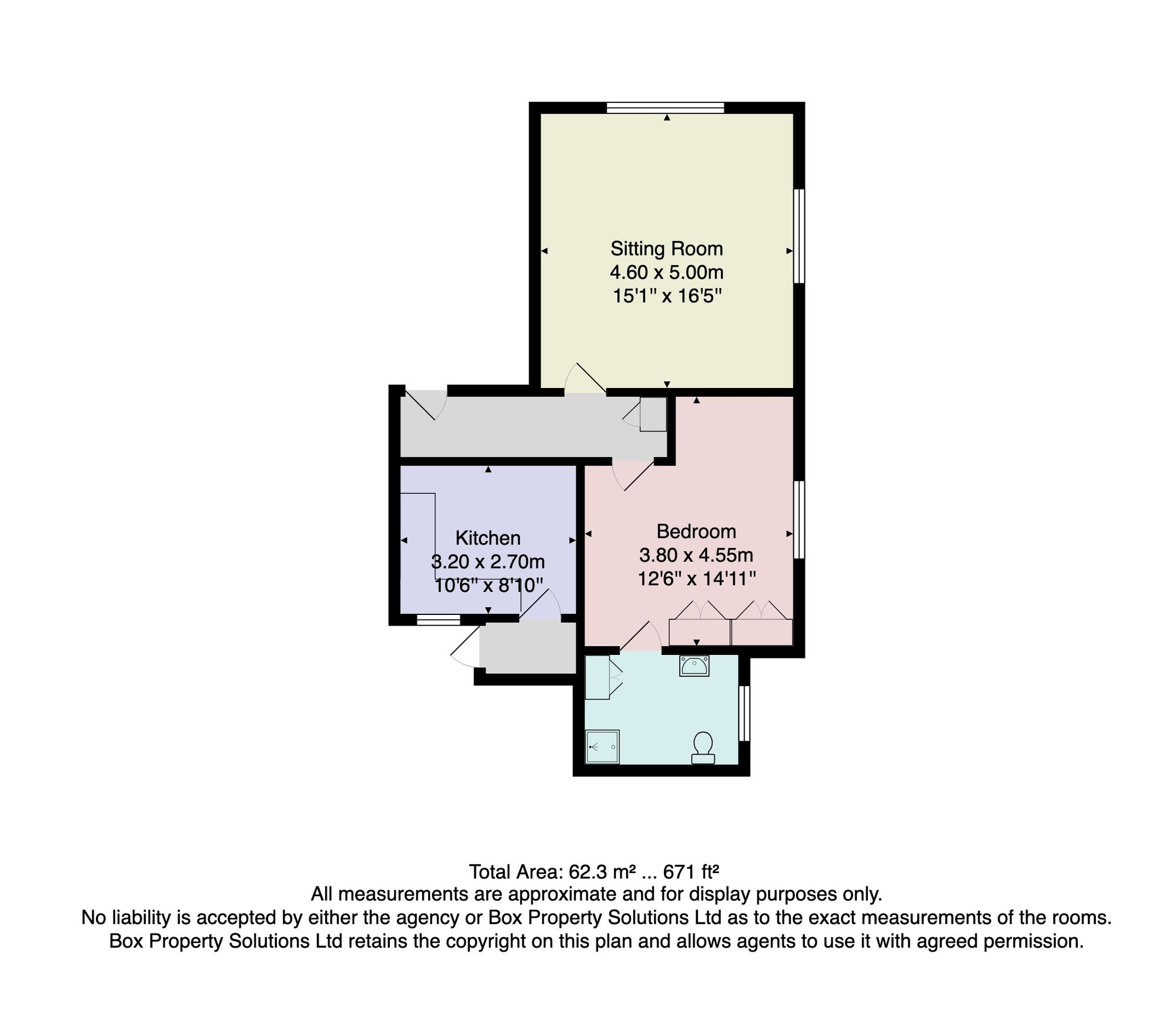 Flat 2, Beaulieu Court, Harrogate floorplan