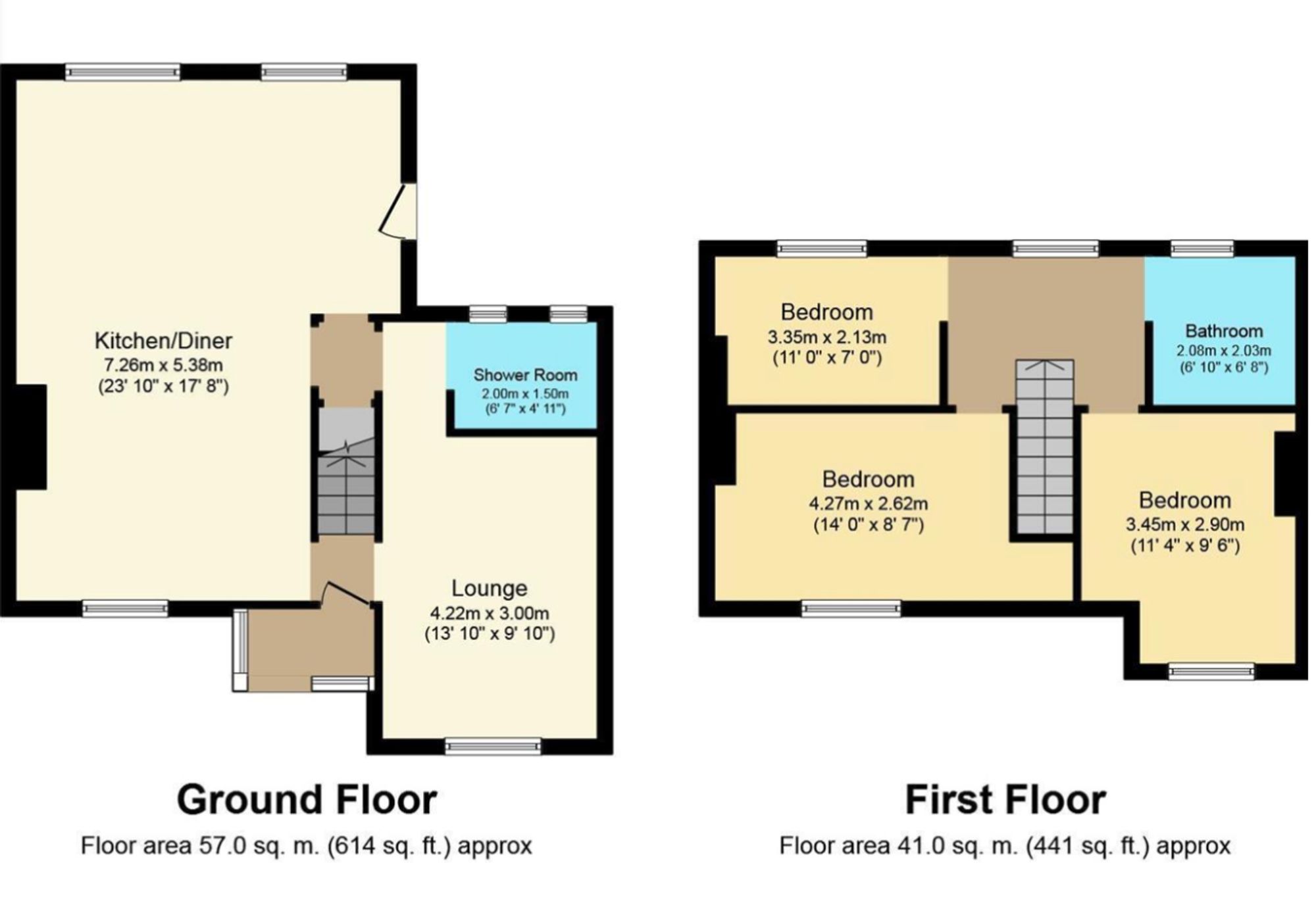 6 Brynhyfryd Terrace, Caerphilly floorplan
