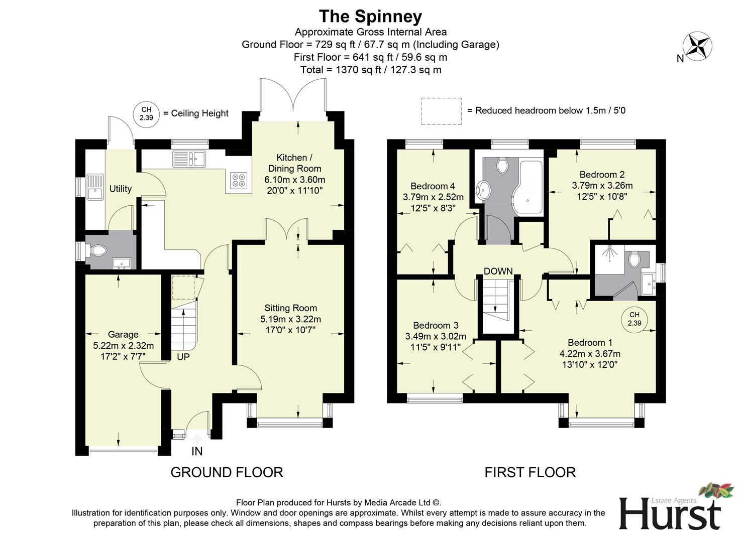25, The Spinney, High Wycombe floorplan