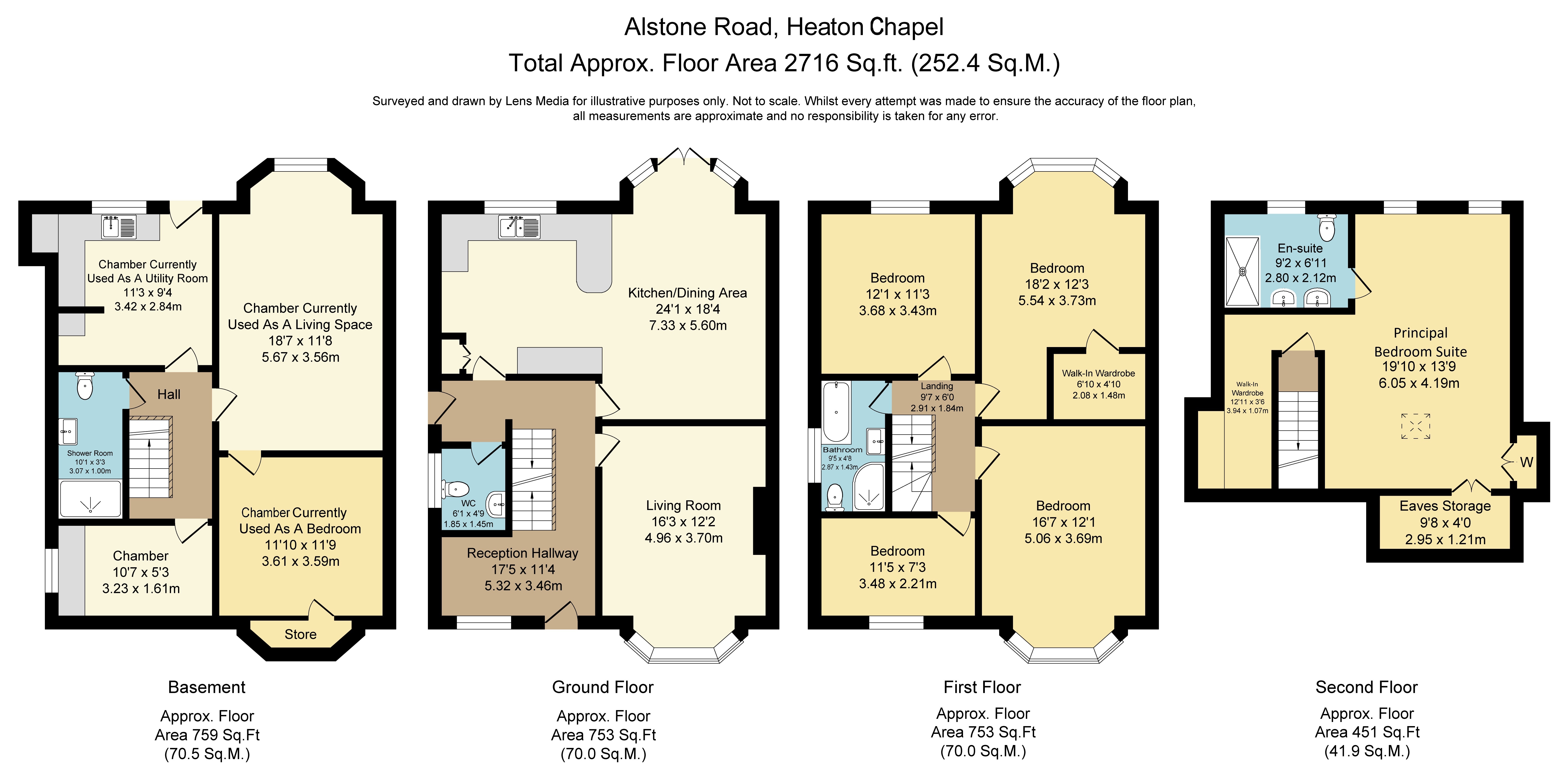 14, Alstone Road, Stockport floorplan