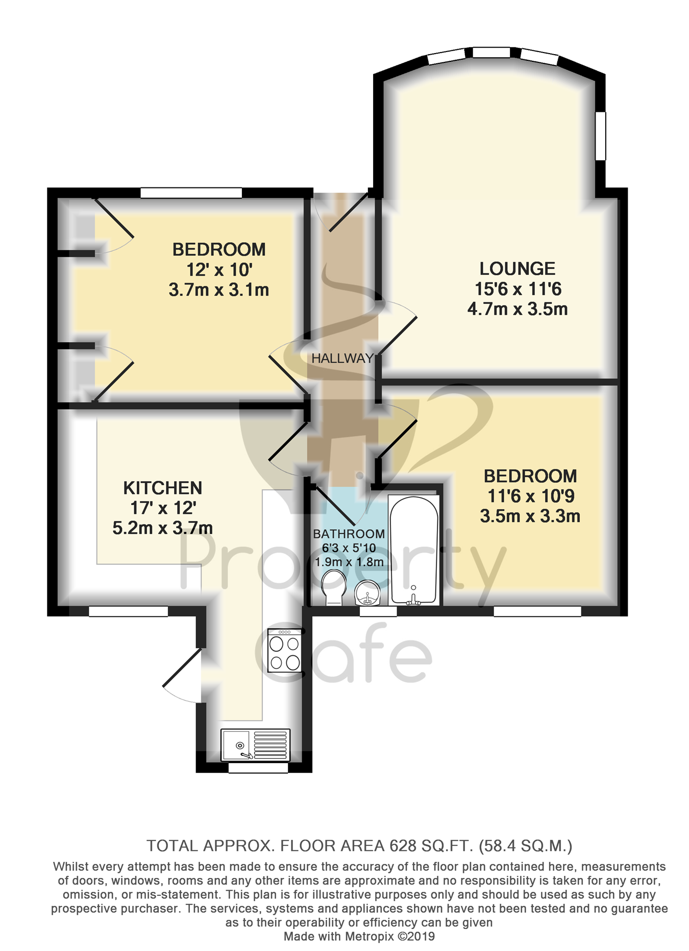 2 Bedrooms Detached bungalow for sale in Fairmount Road, Bexhill-On-Sea TN40