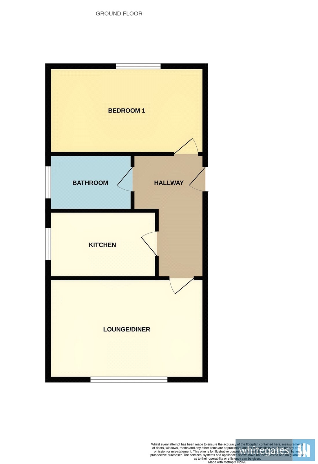 11 Grant Court,, Clairville Close, Merseyside floorplan