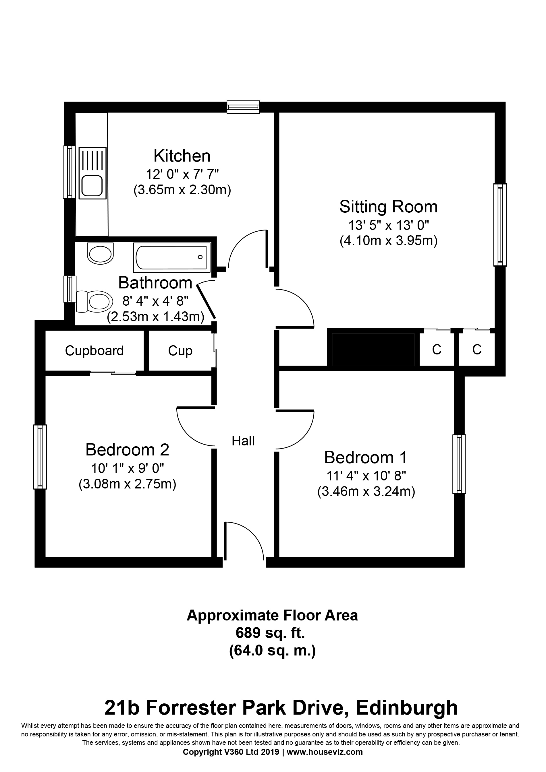 1 Bedrooms Flat for sale in Forrester Park Drive, Edinburgh EH12