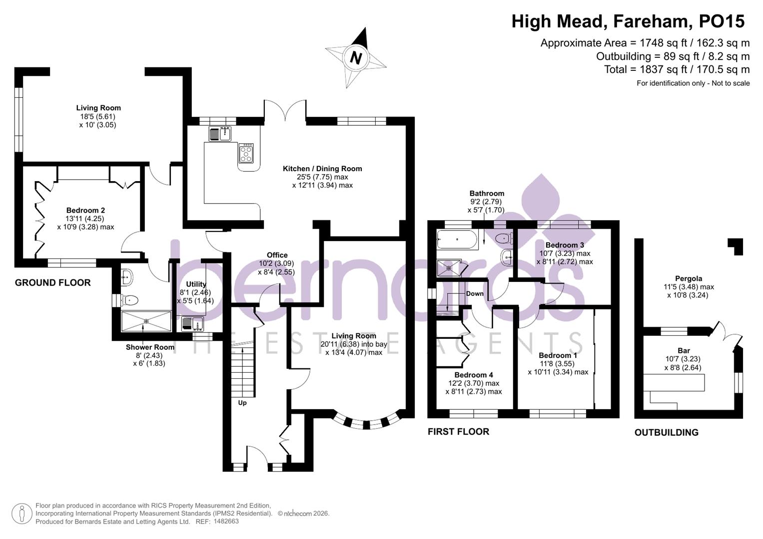 35, High Mead, Fareham floorplan