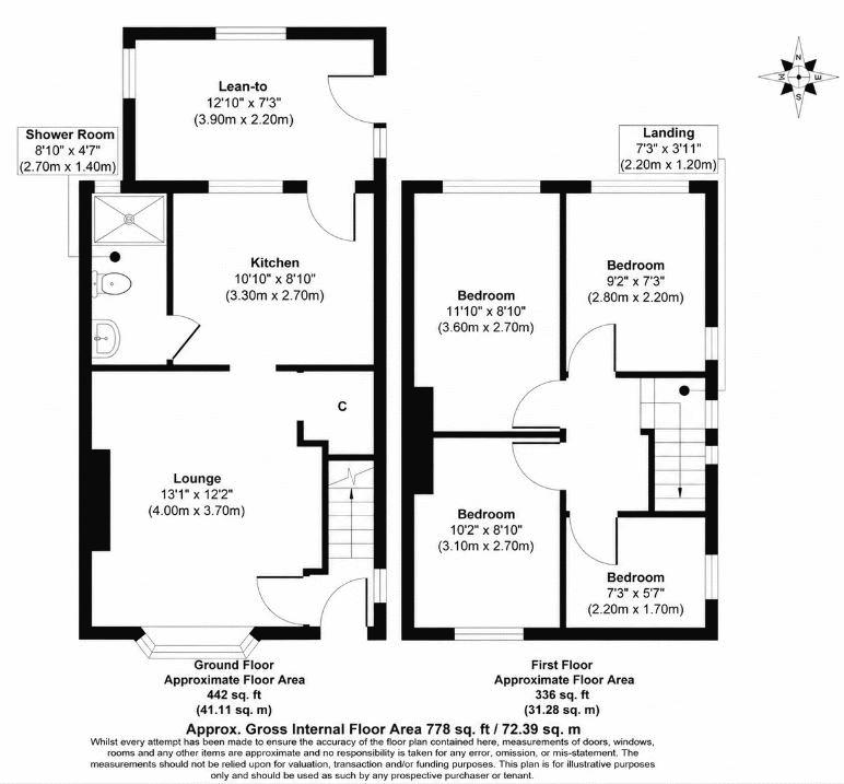 61, Fitzroy Road, Birmingham floorplan