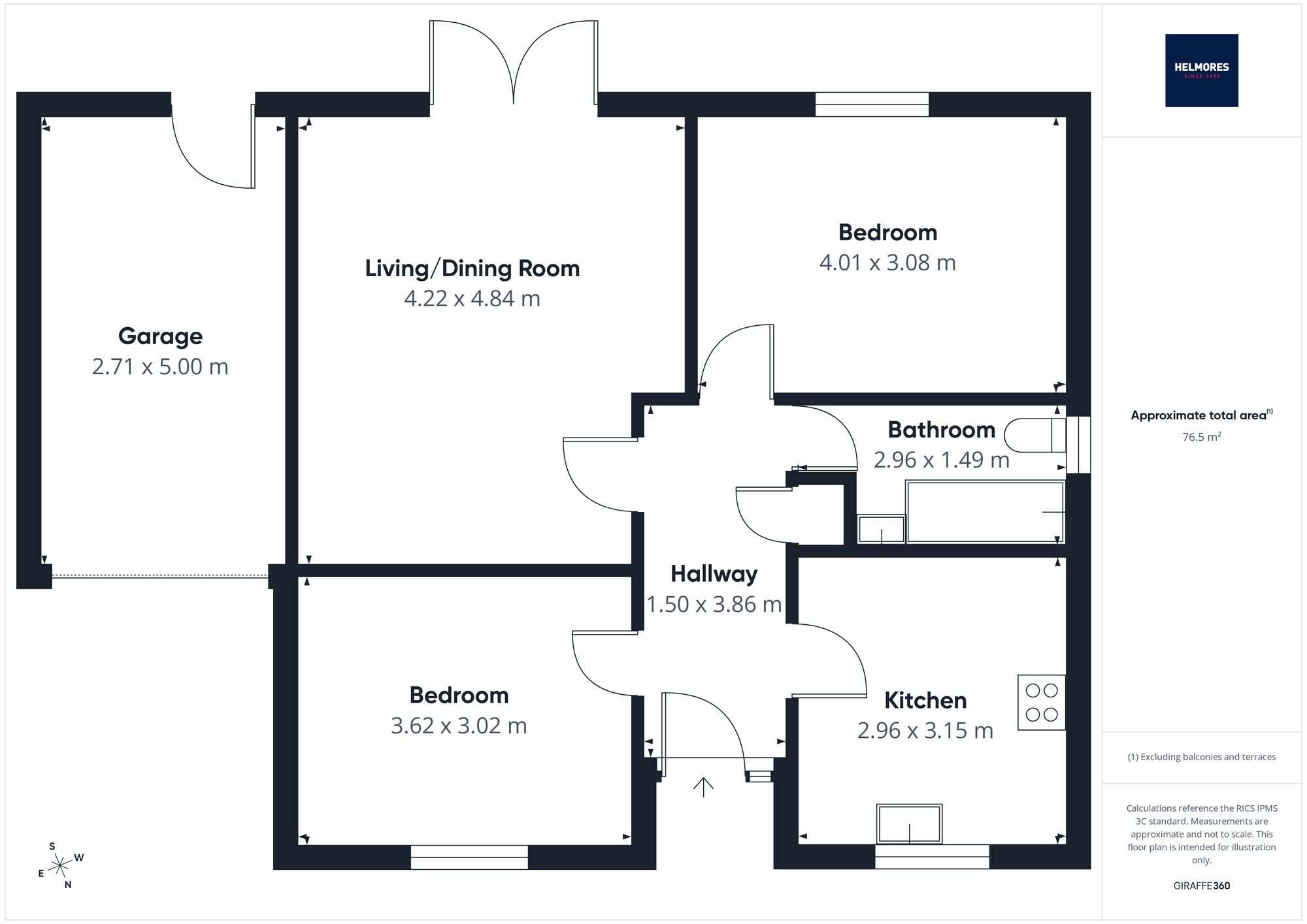 27 Prince Of Wales Road, Crediton floorplan