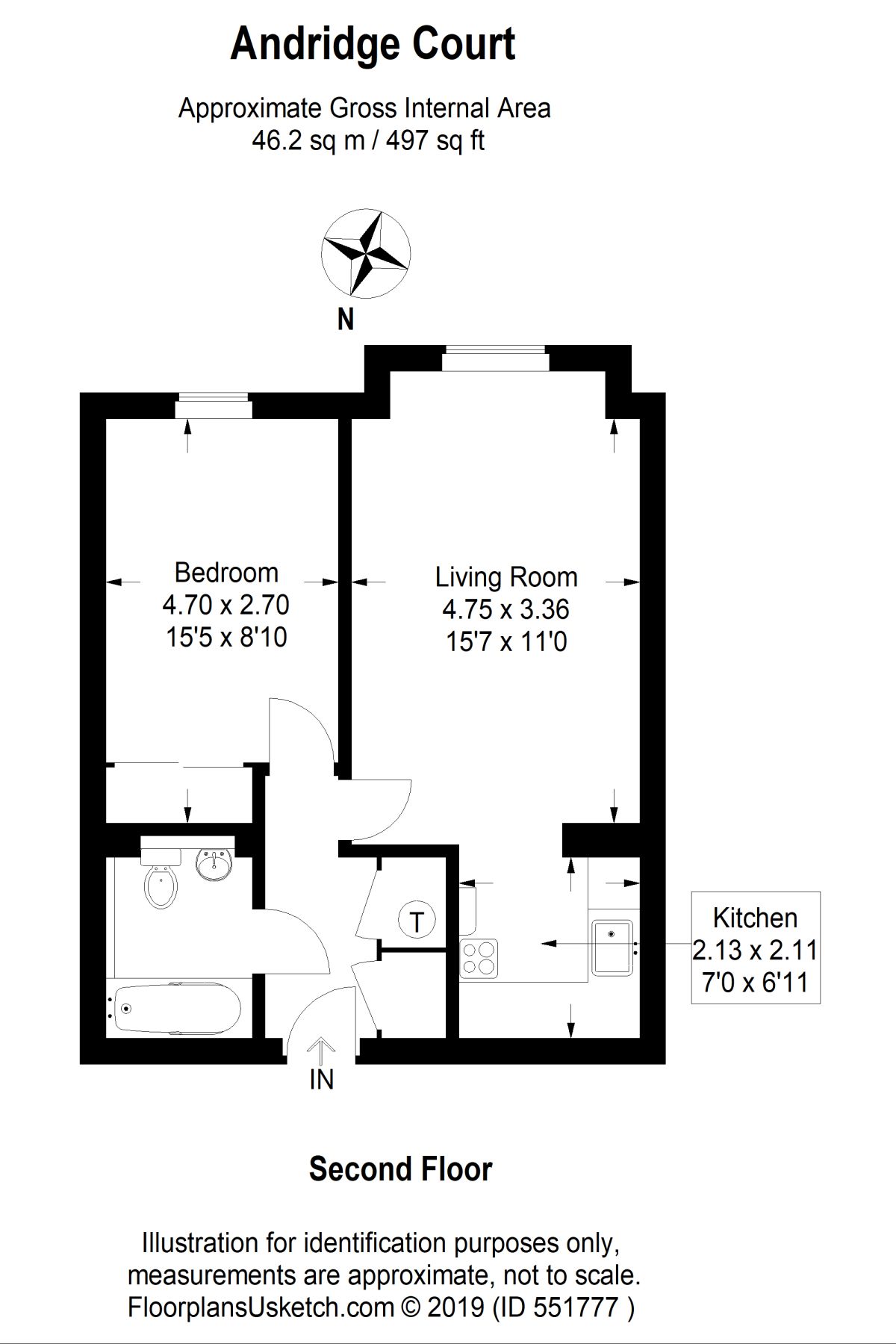 1 Bedrooms Flat for sale in Church Lane, London SW19