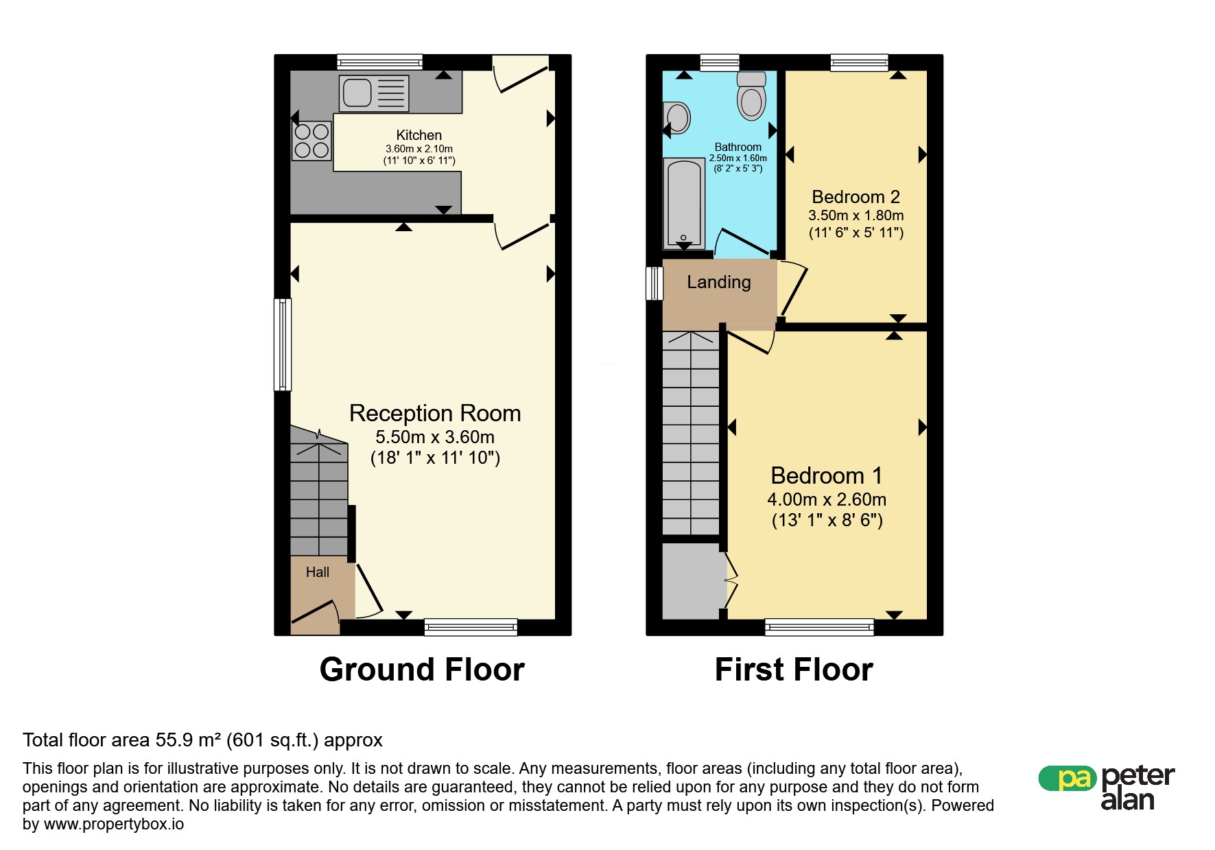 5, Cae Siwsan, Bridgend floorplan