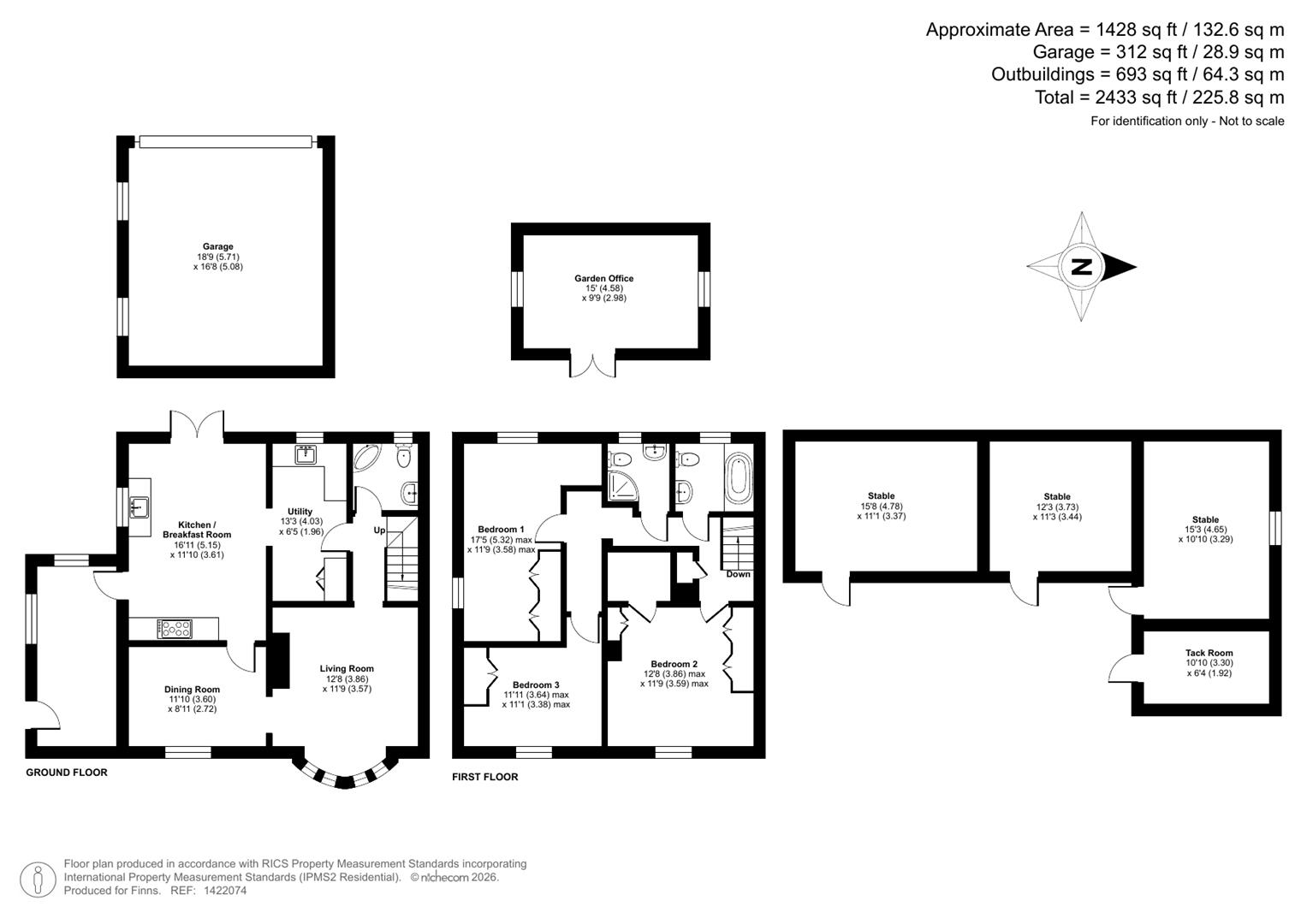 Newlands Cottage, Canterbury Road, Dover floorplan