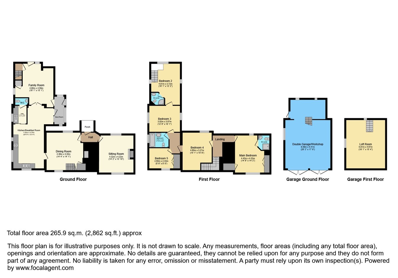 Badgers Rest, Hallam, Southend, Marlborough floorplan