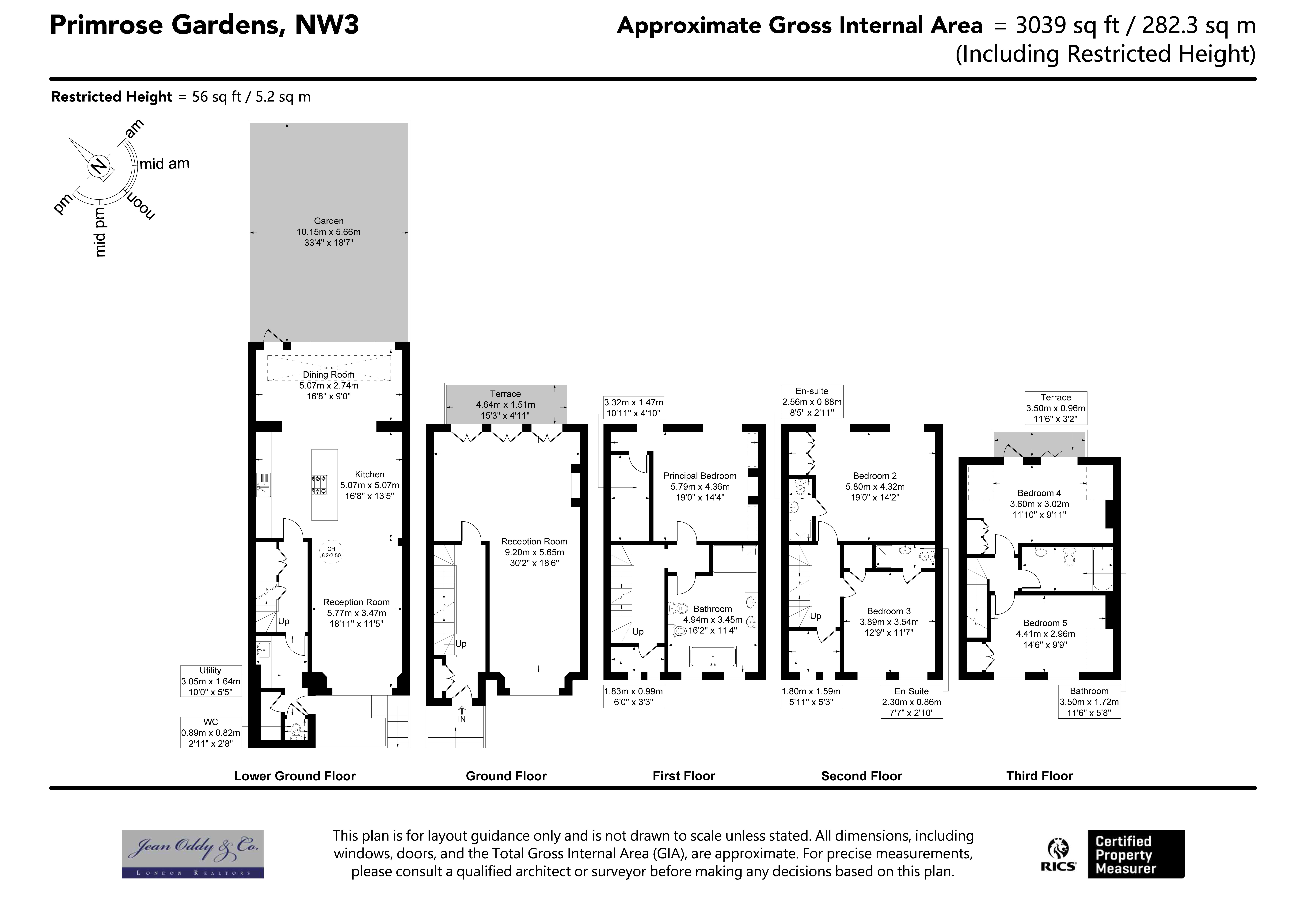 44, Primrose Gardens , London floorplan