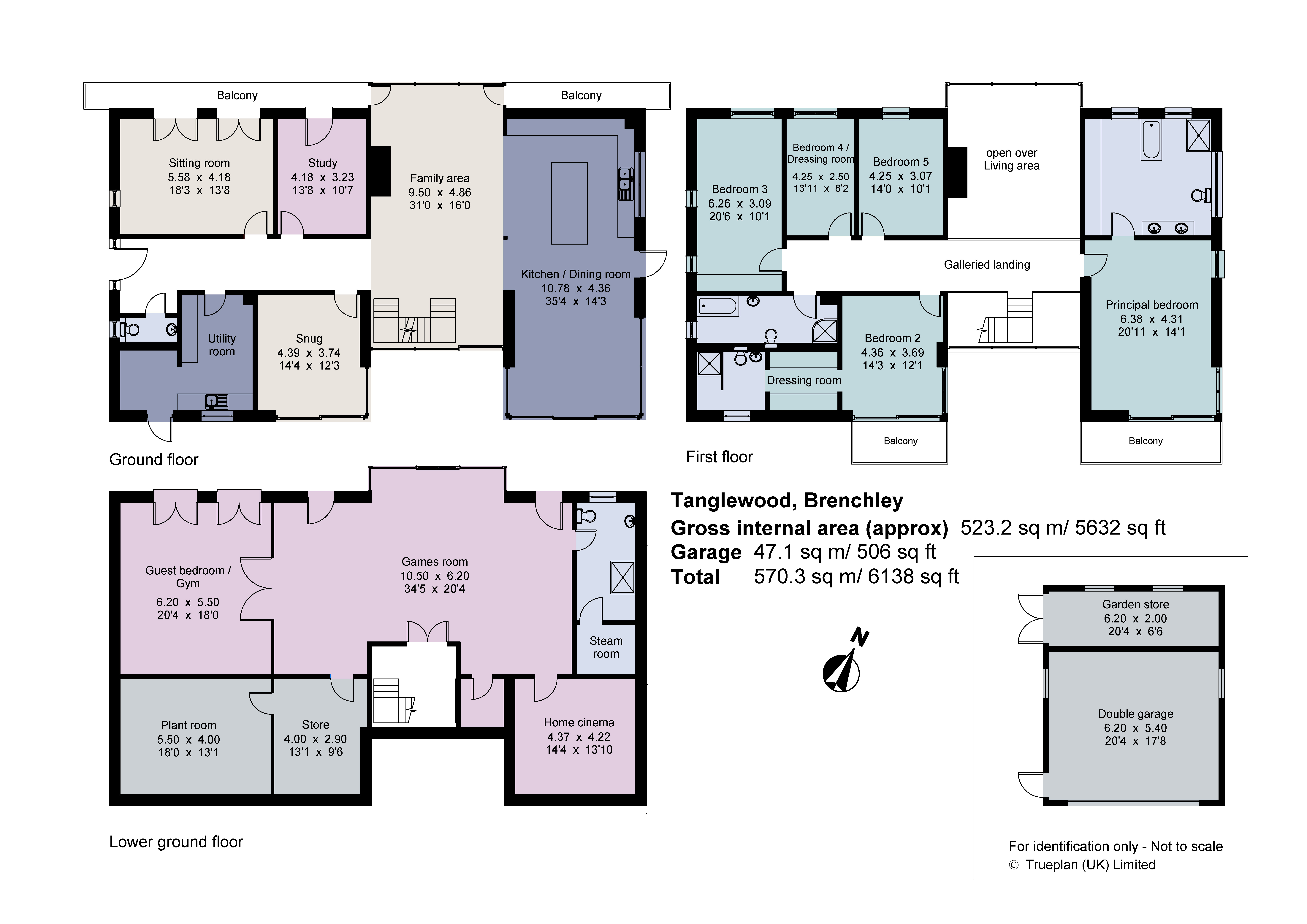 Tanglewood,, Hatmill Lane, Tonbridge floorplan