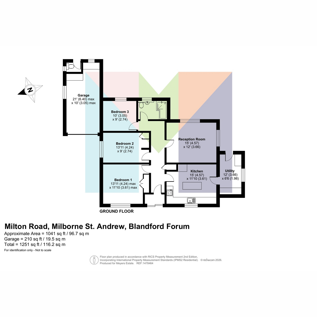 Djidjelli, Milton Road, Blandford Forum floorplan