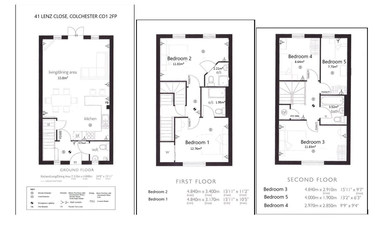 Lenz Close, Essex floorplan