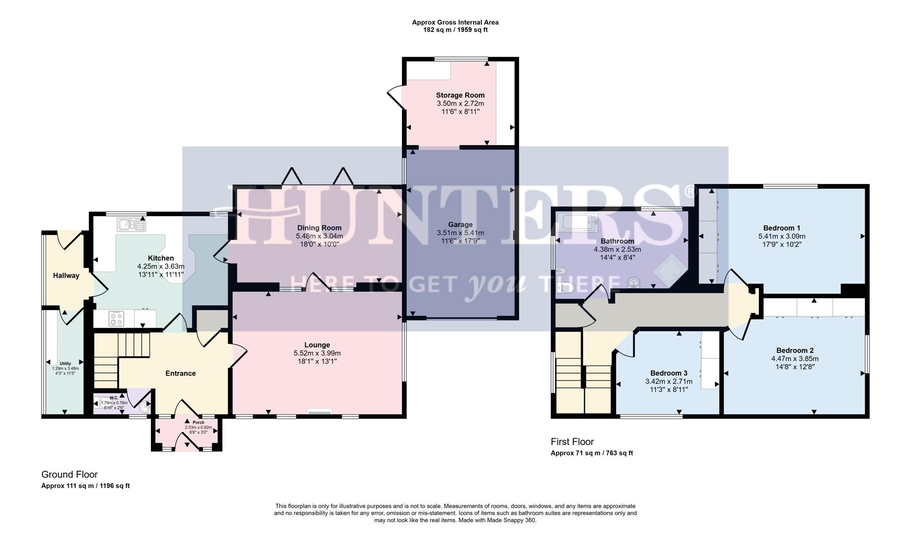 85A, Leicester Road, Hinckley floorplan