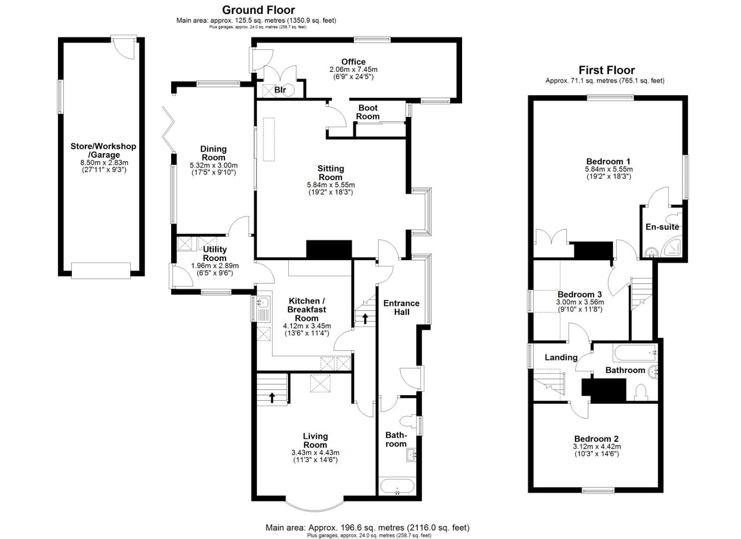 Eaden Cottage, High Street, Fowlmere floorplan