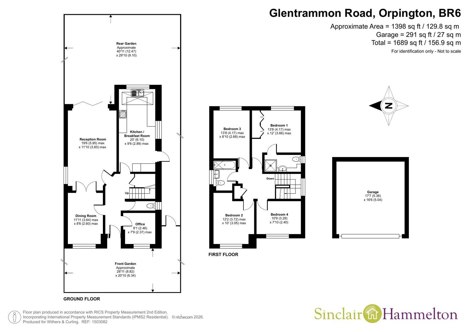 119, Glentrammon Road, Orpington floorplan