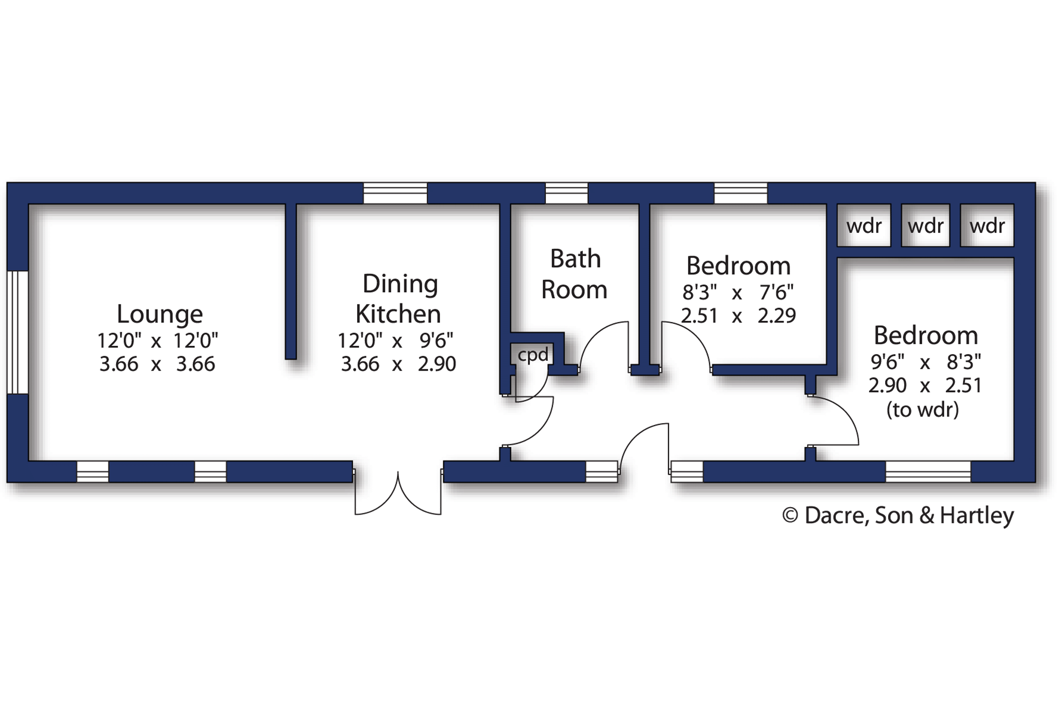 6 The Copse,, Broadstones Park, Bingley floorplan