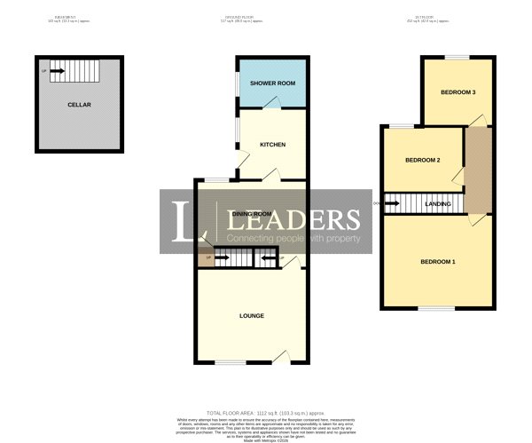 38, Park Street, Nottinghamshire floorplan
