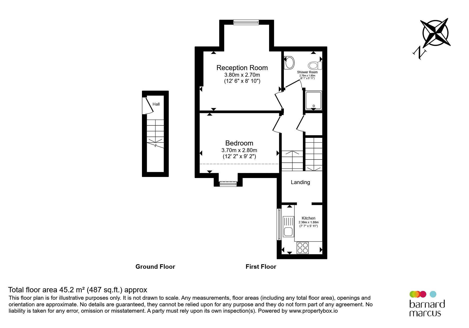 Flat 3, 6a, Quadrant Road, Thornton Heath floorplan