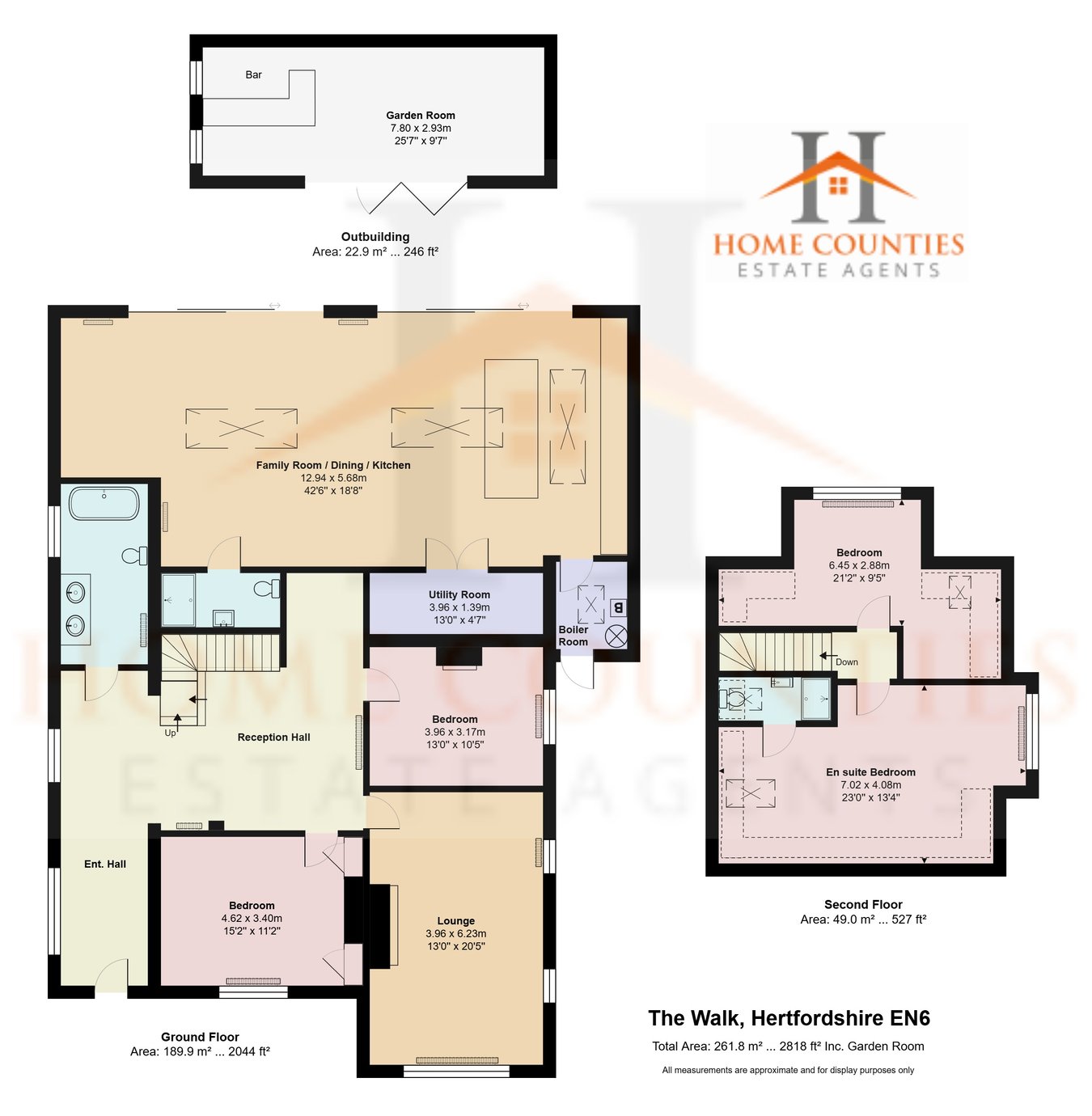 47, The Walk, Potters Bar floorplan