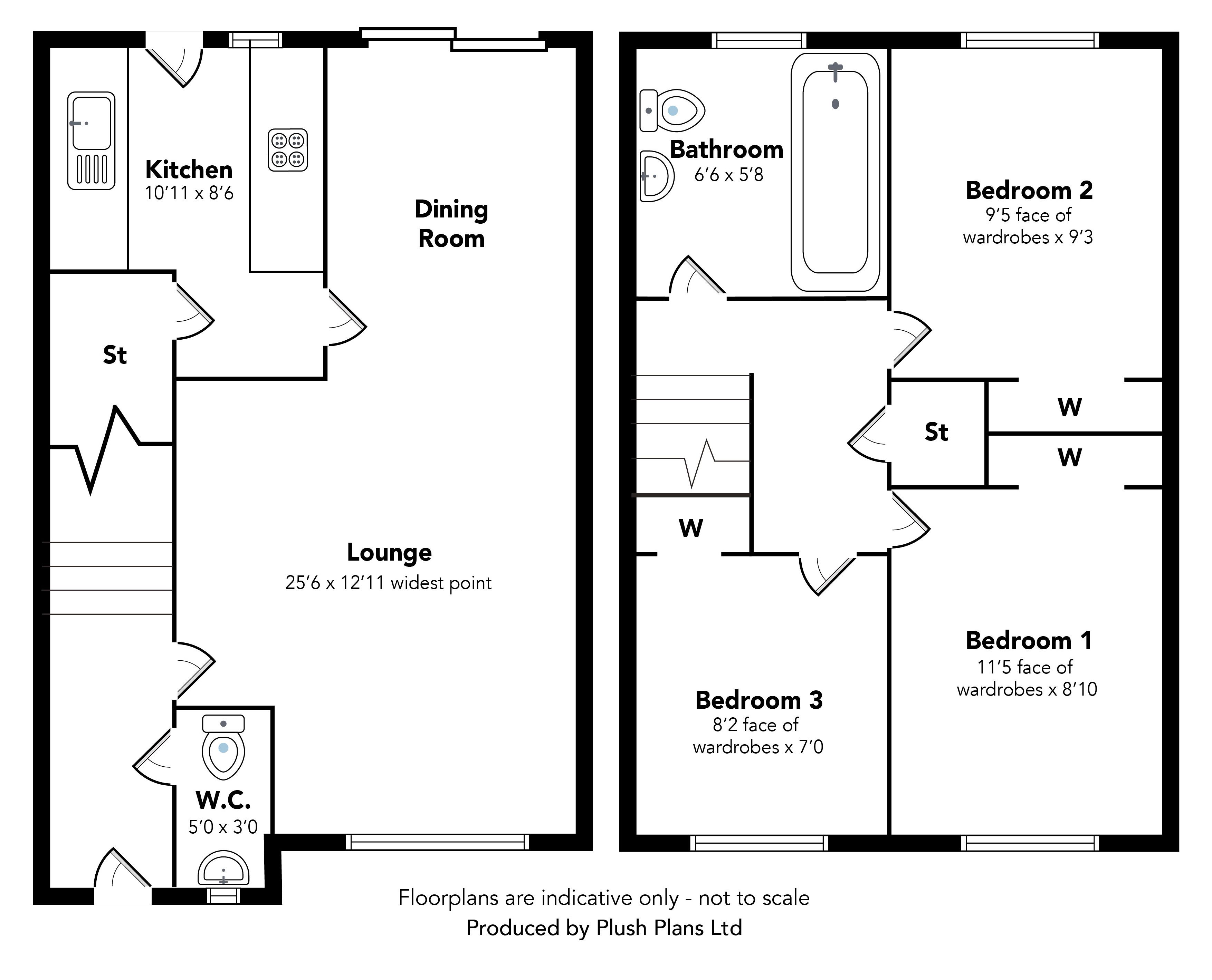 3 Bedrooms Semi-detached house for sale in 3 Kirkfield Wynd, Howwood PA9