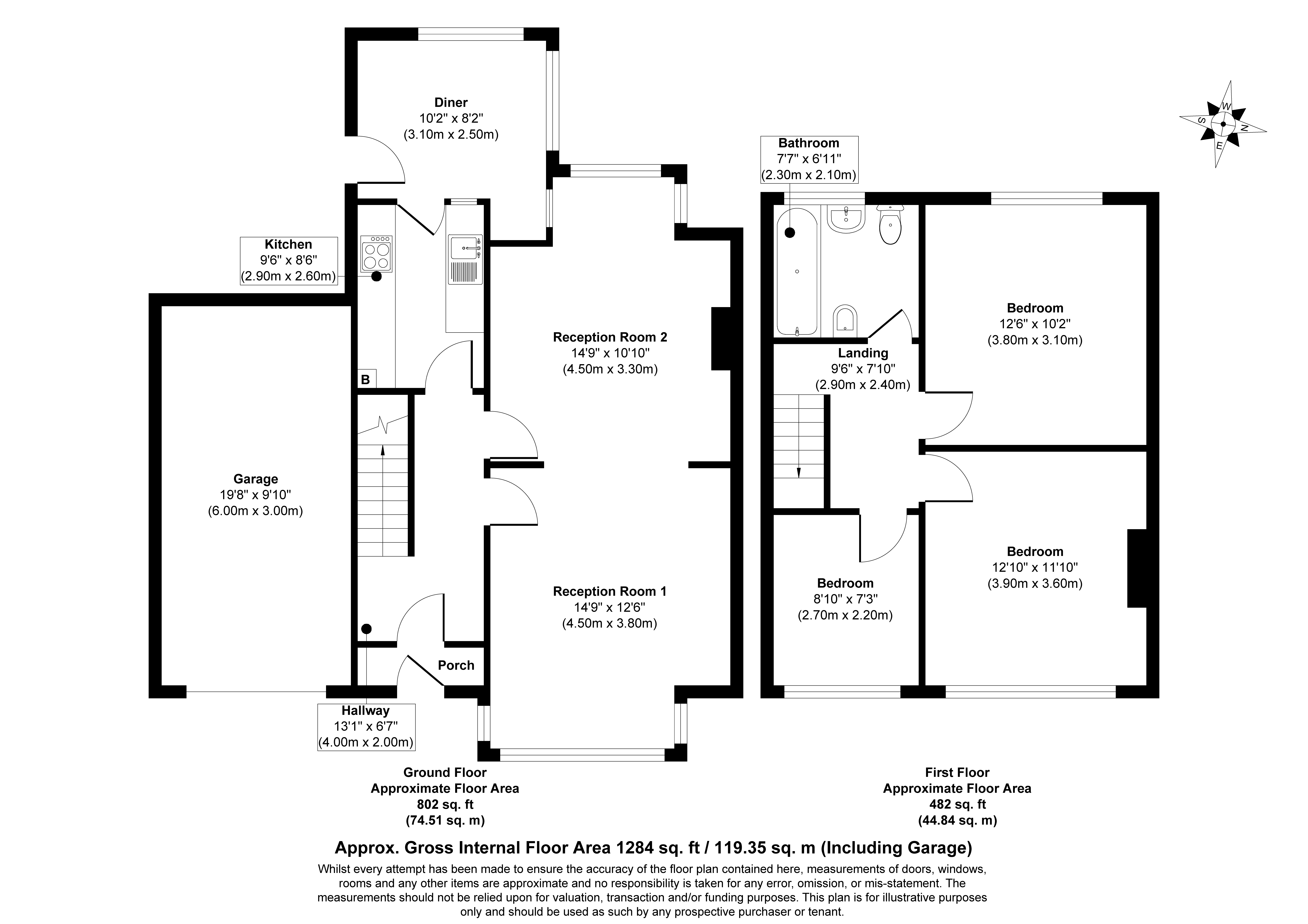 146, Muller Road, Bristol floorplan