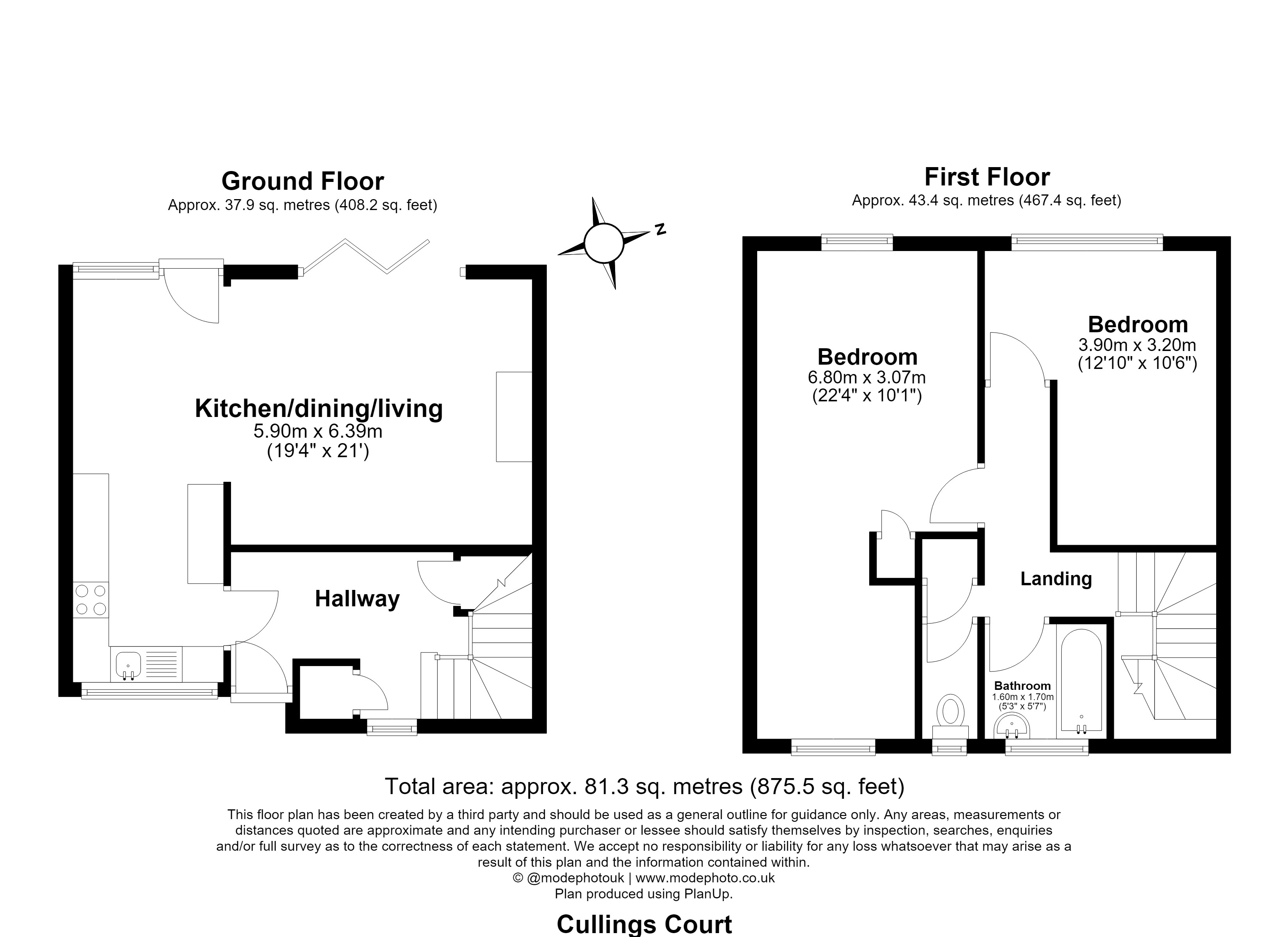50, Cullings Court, Waltham Abbey floorplan