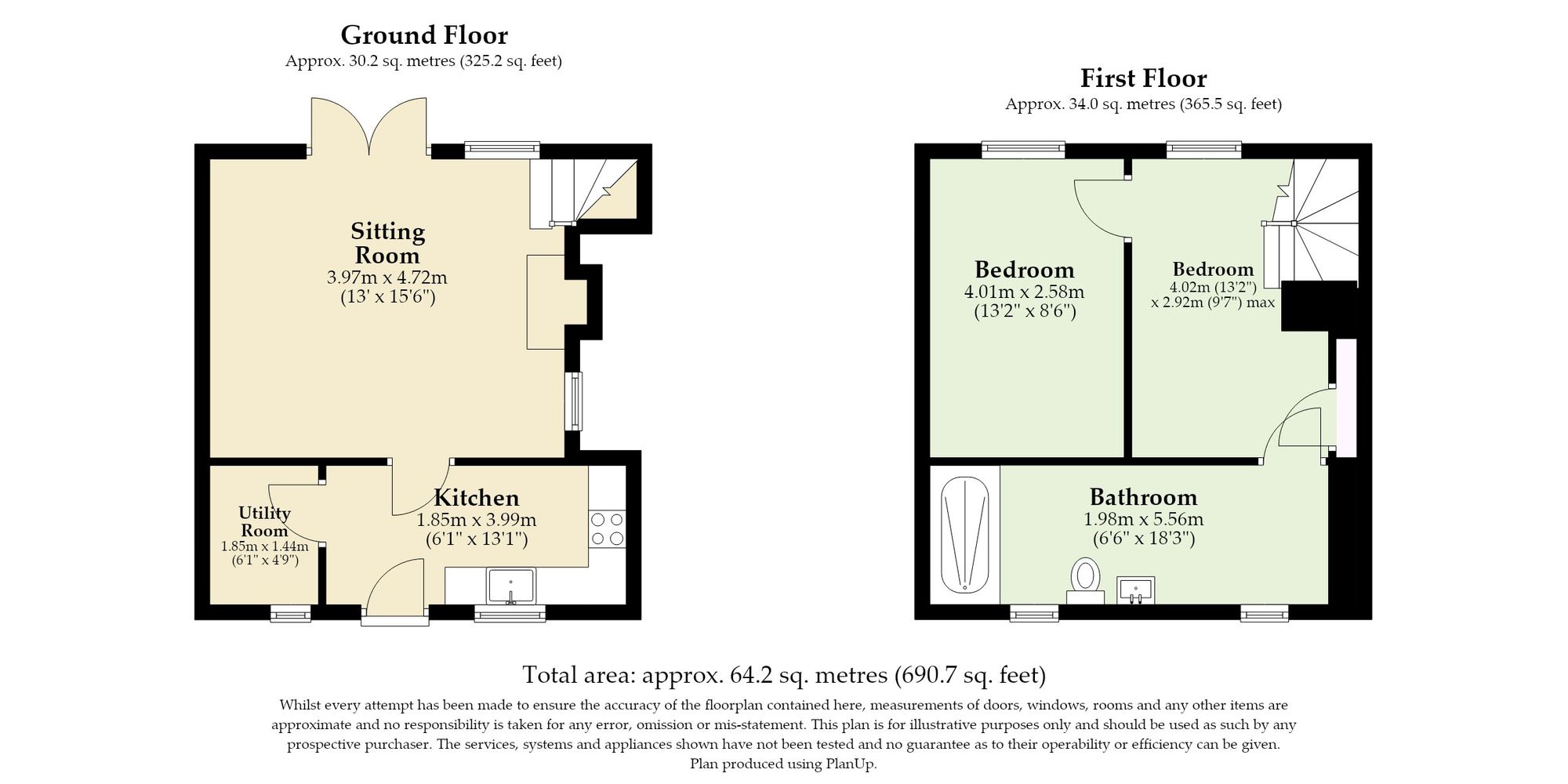 14 Wapping, Great Yarmouth floorplan