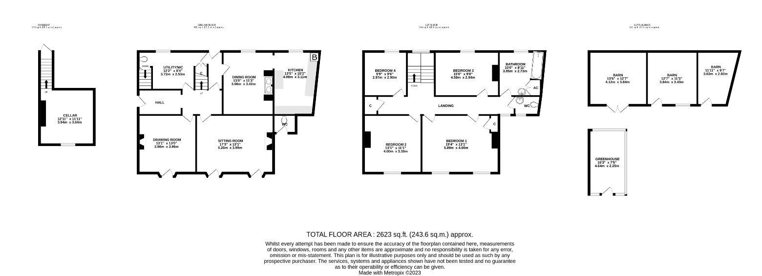 Bowden Hill, Radstock BA3, 4 bedroom country house for
