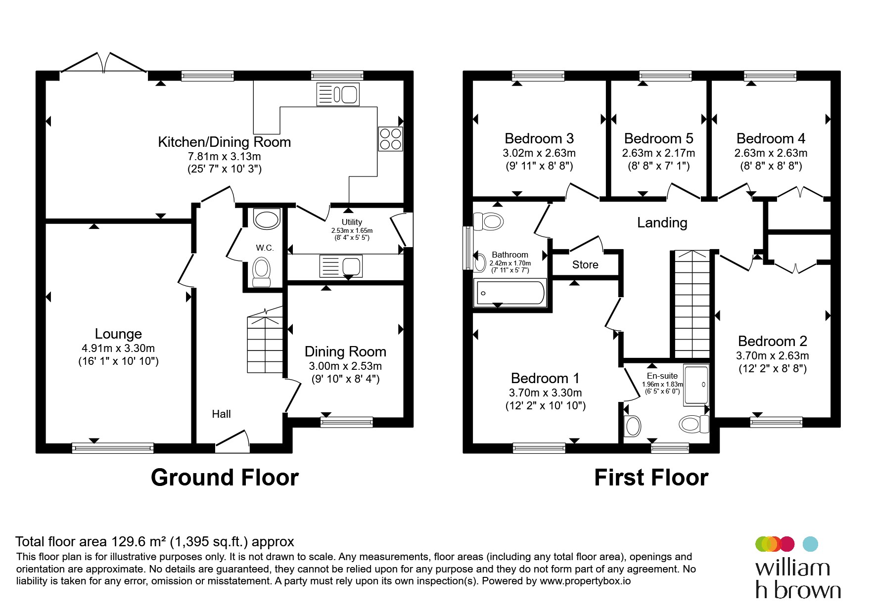 23, Brodie Place, Peterborough floorplan