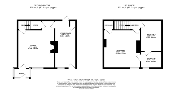 2, Drovers Way, Belper floorplan