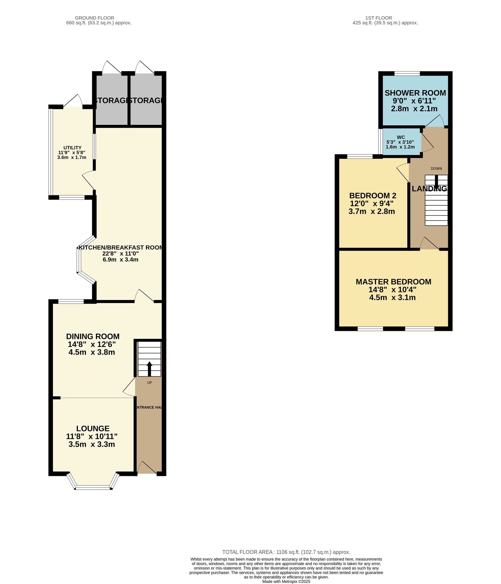 33 St. Fagans Street, Caerphilly floorplan
