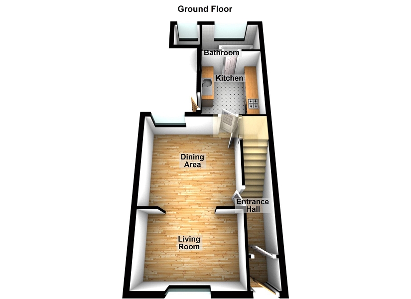 2 Bedrooms Terraced house for sale in Harcourt Street, Swansea, City And County Of Swansea. SA1