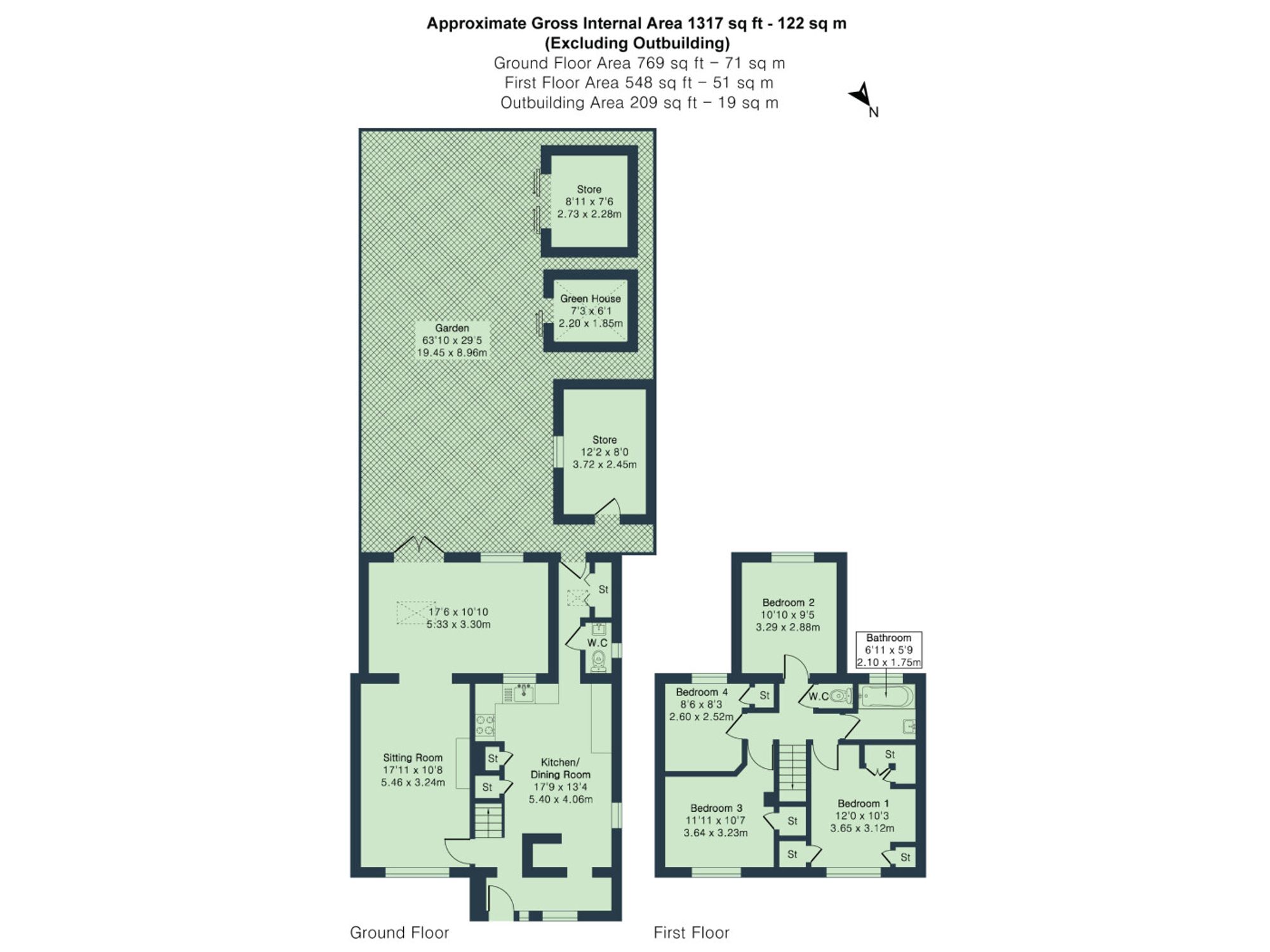 7 Fairfax Avenue, Oxford floorplan