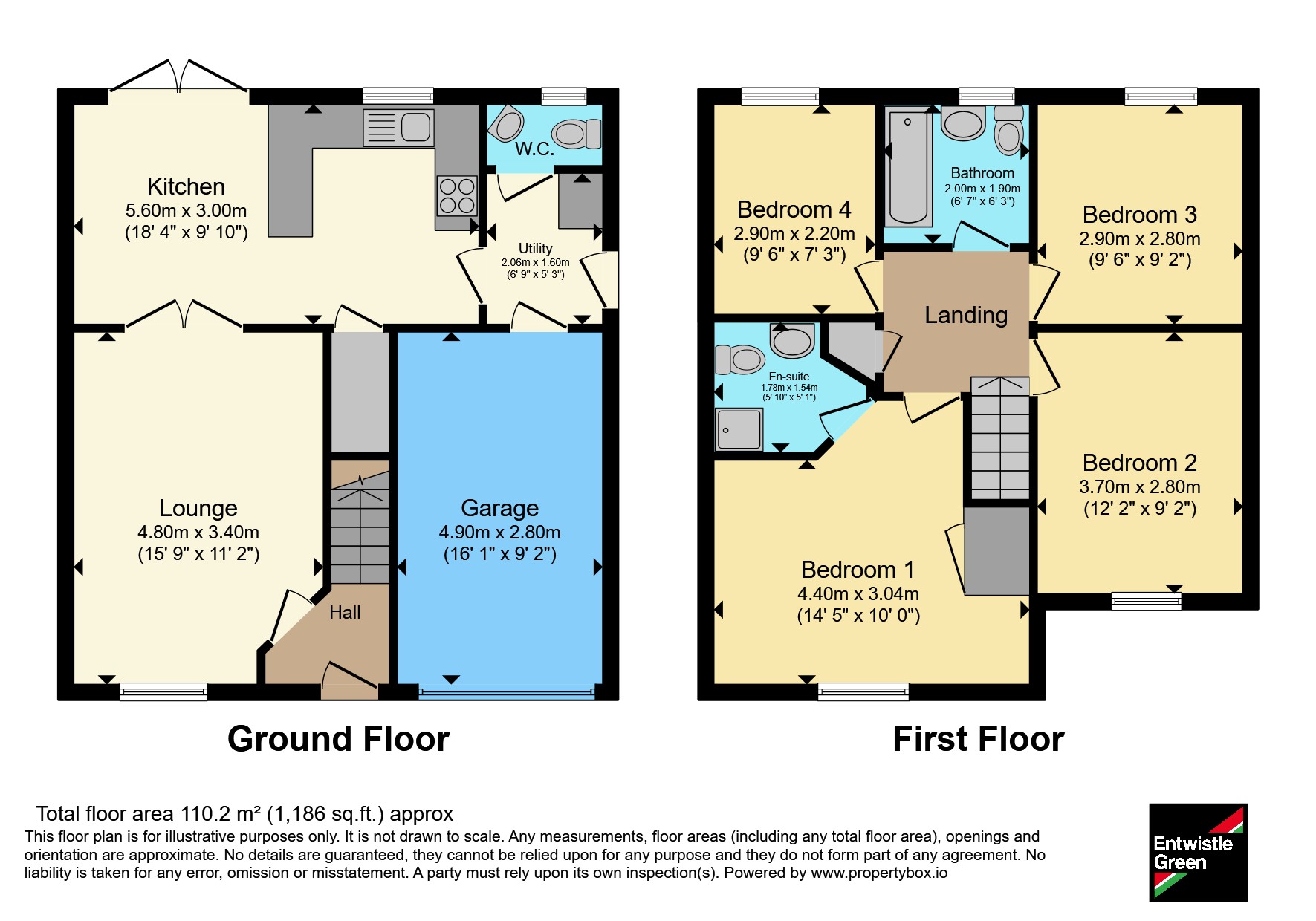 19, Cherry Avenue, Manchester floorplan