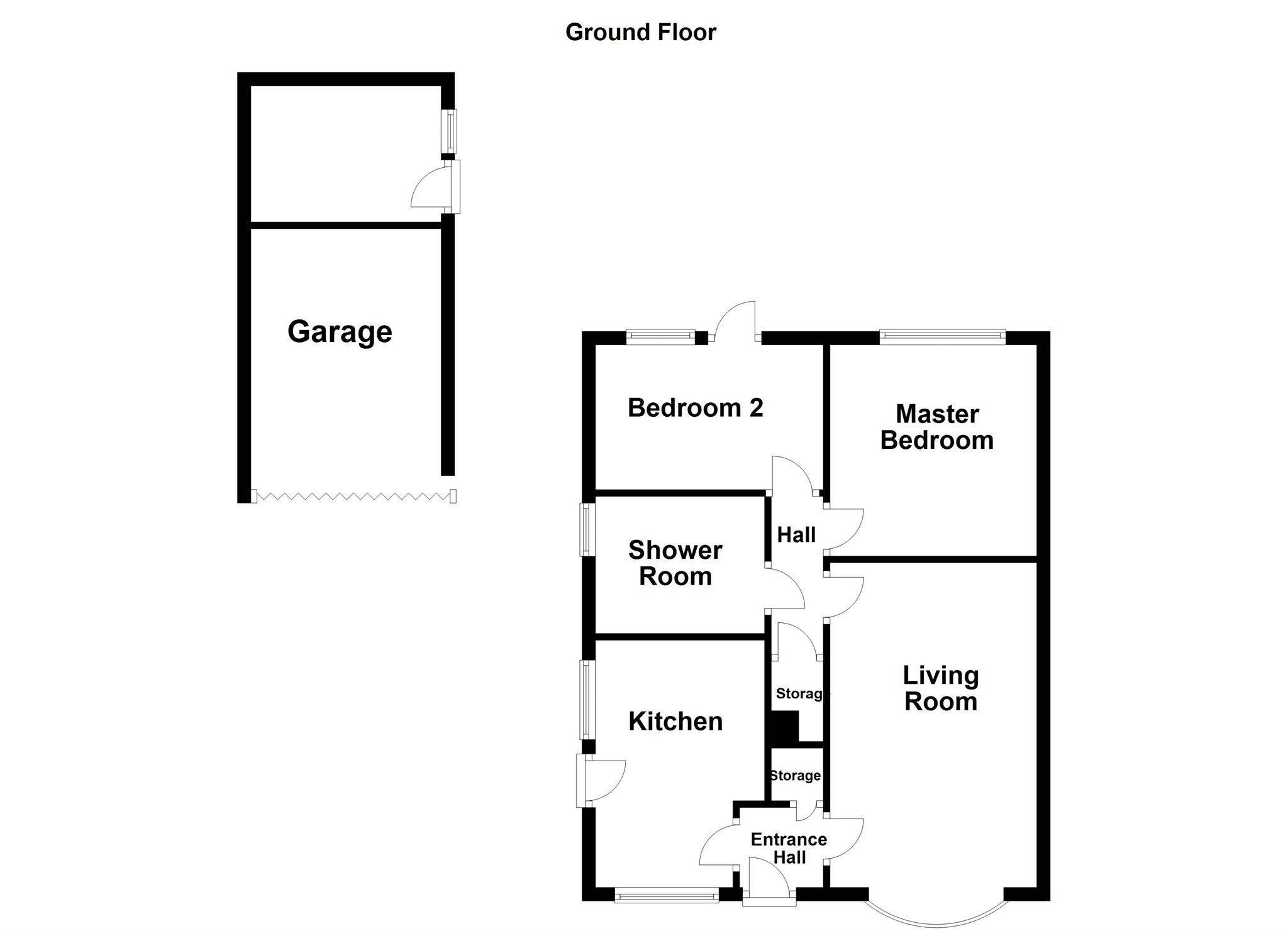 2 Bedrooms Semi-detached bungalow for sale in Trenos Gardens, Bryncae, Pontyclun CF72