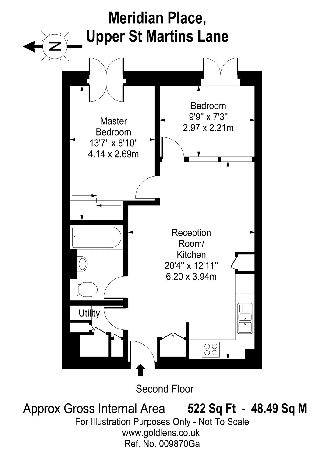 2 Bedrooms Flat to rent in Meridian Place, 3 Upper St. Martin's Lane, London WC2H