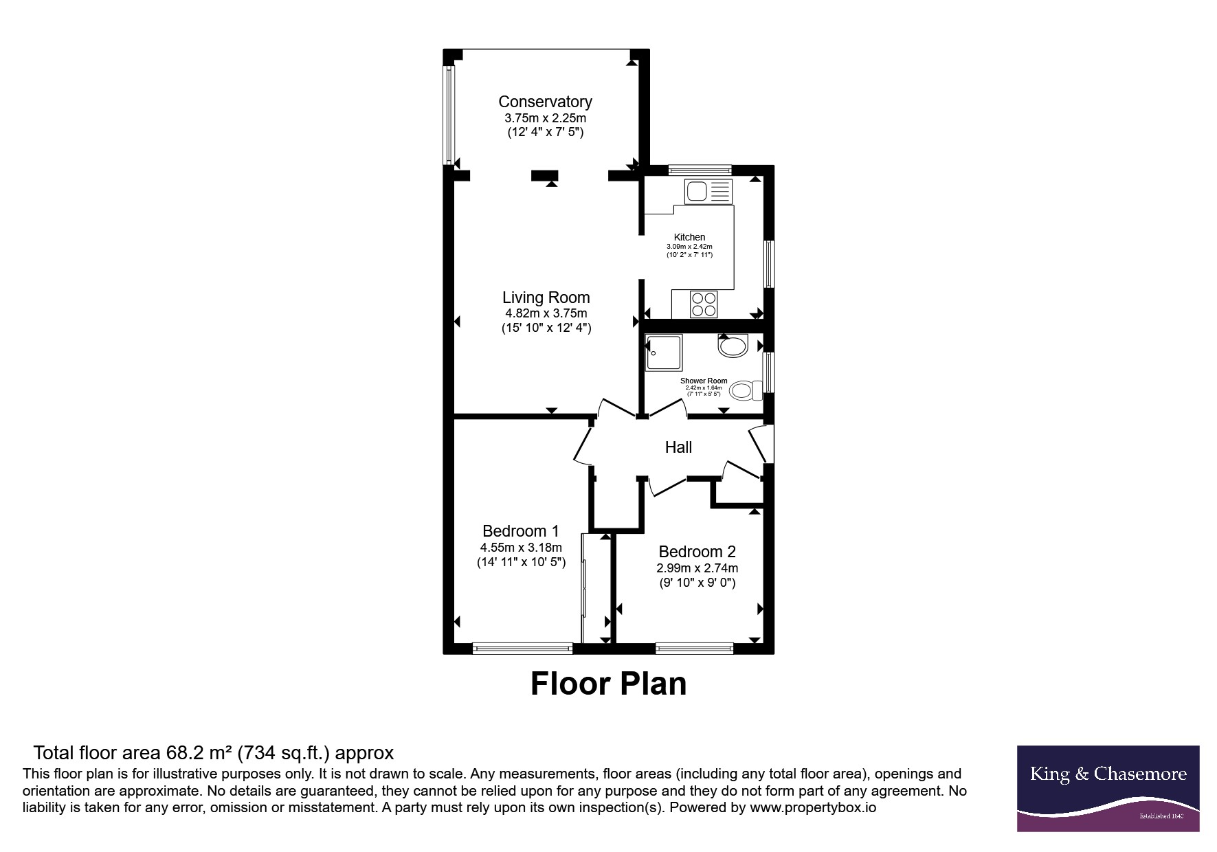 10, Roundstone Way, Chichester floorplan