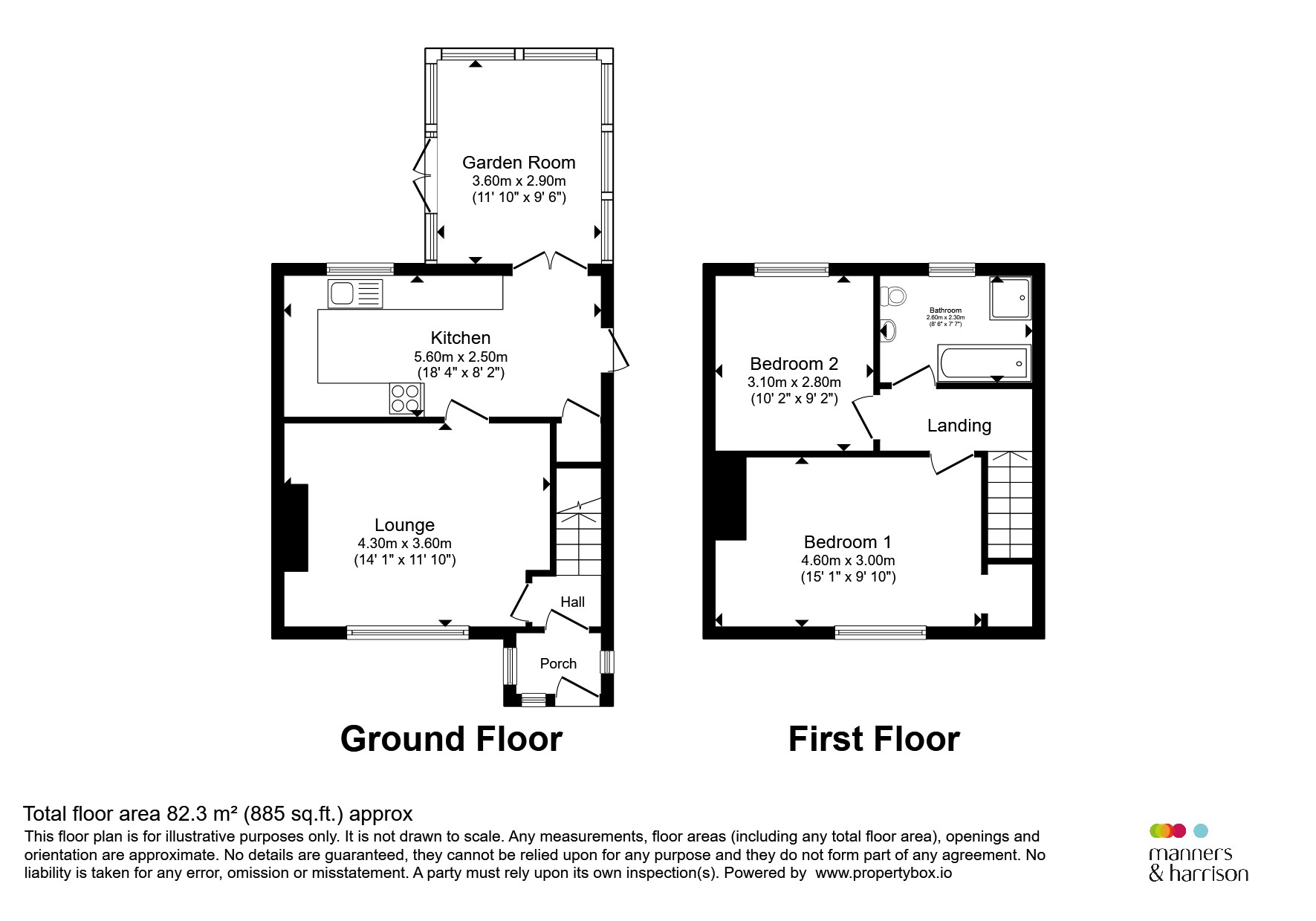 38, Cheviot Crescent, Billingham floorplan