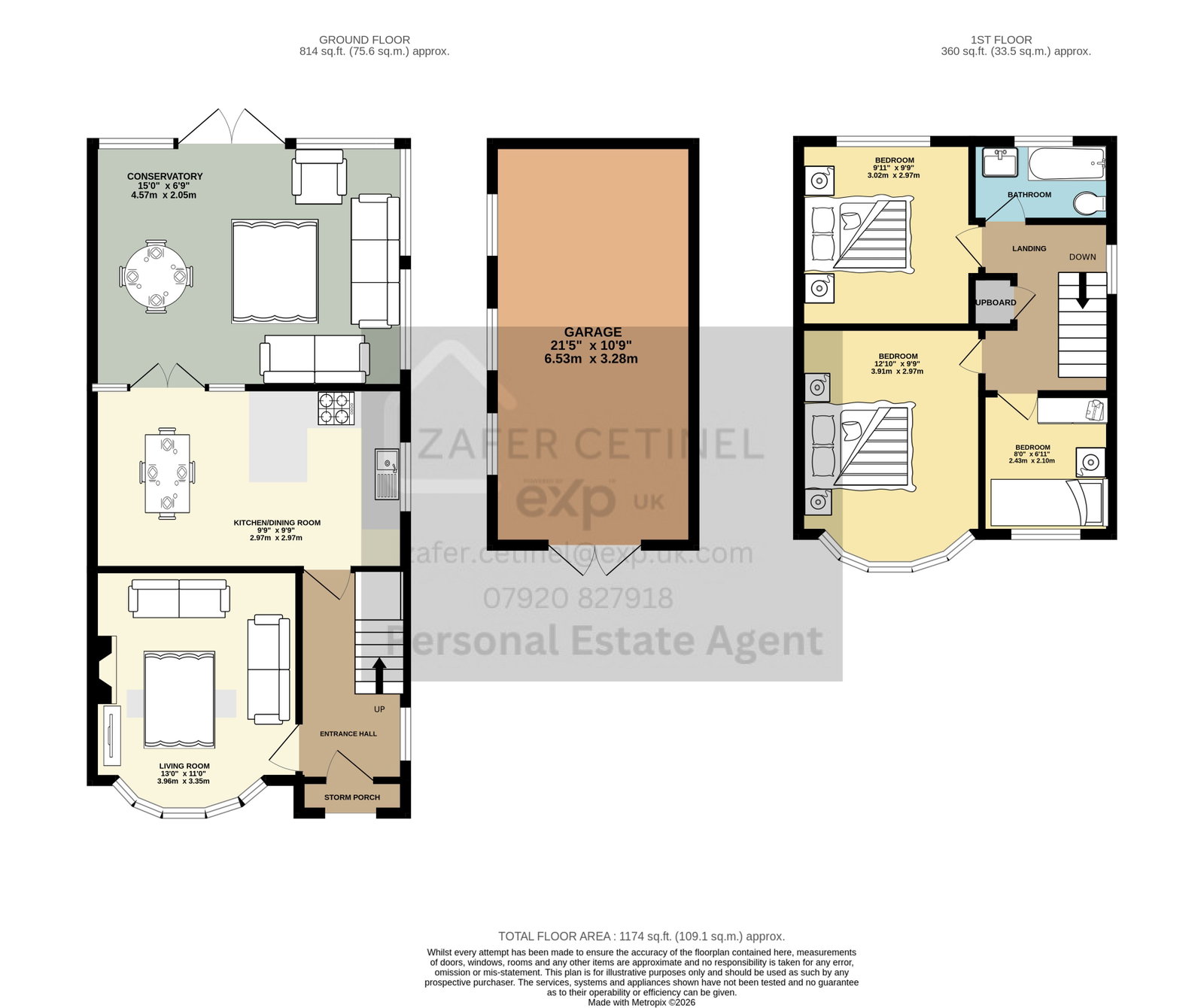 31, Studland Drive, Cheltenham floorplan