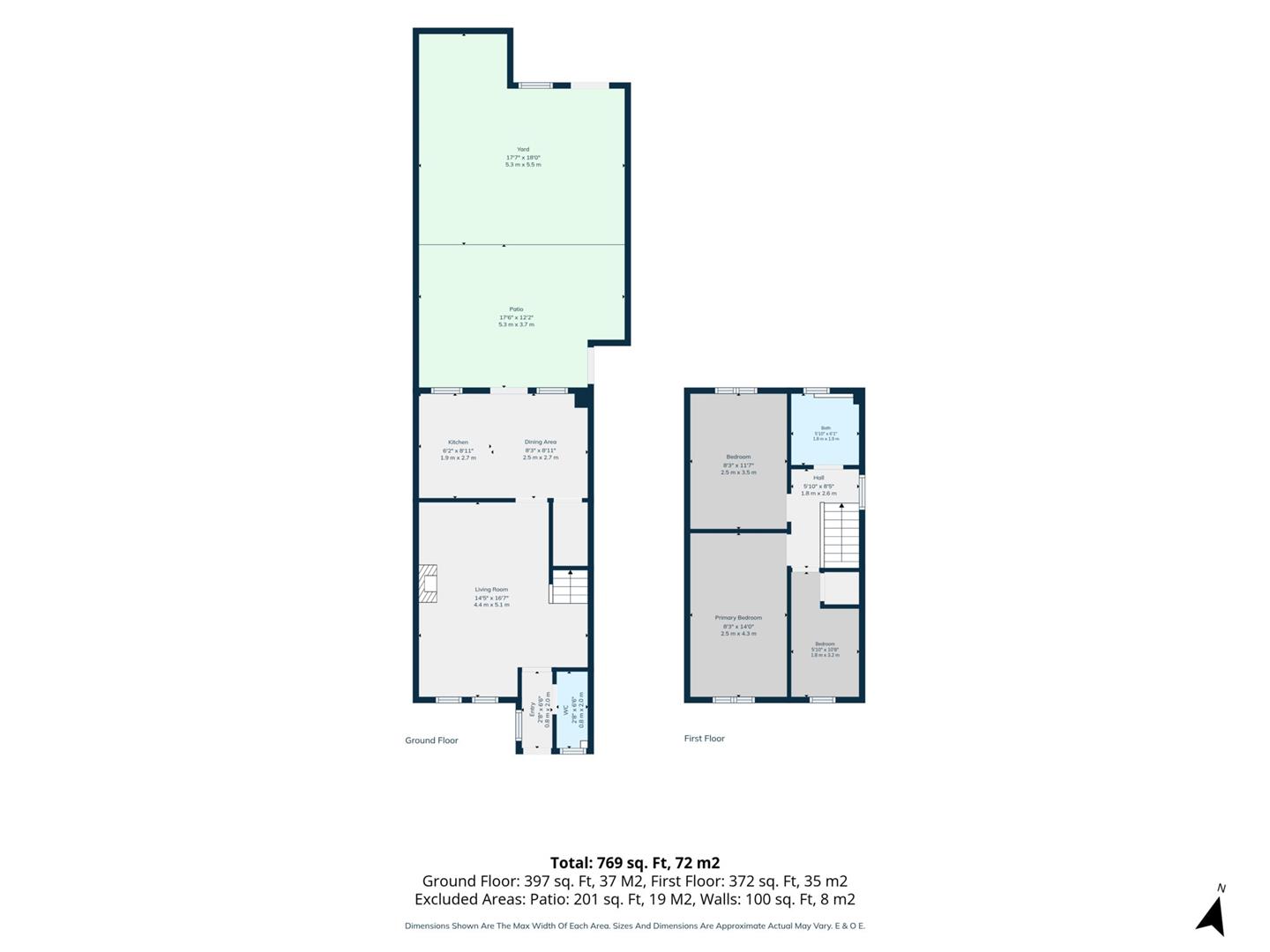 26, Richard House Drive, London floorplan