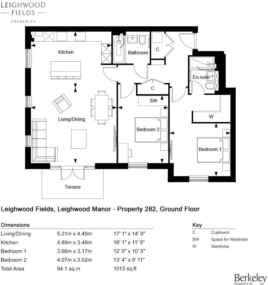 Leighwood Fields, Leighwood Fields, Surrey Hills, Lorimer Avenue, Cranleigh floorplan