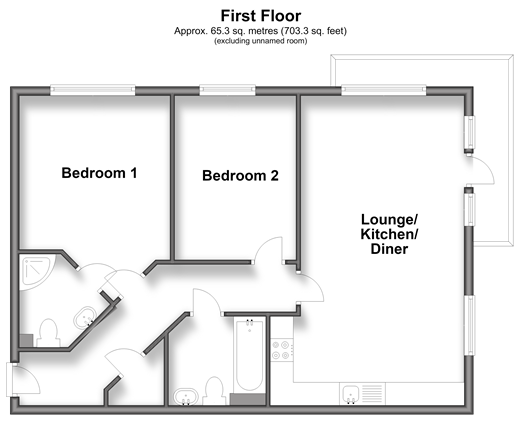 The Farrows, Maidstone floorplan