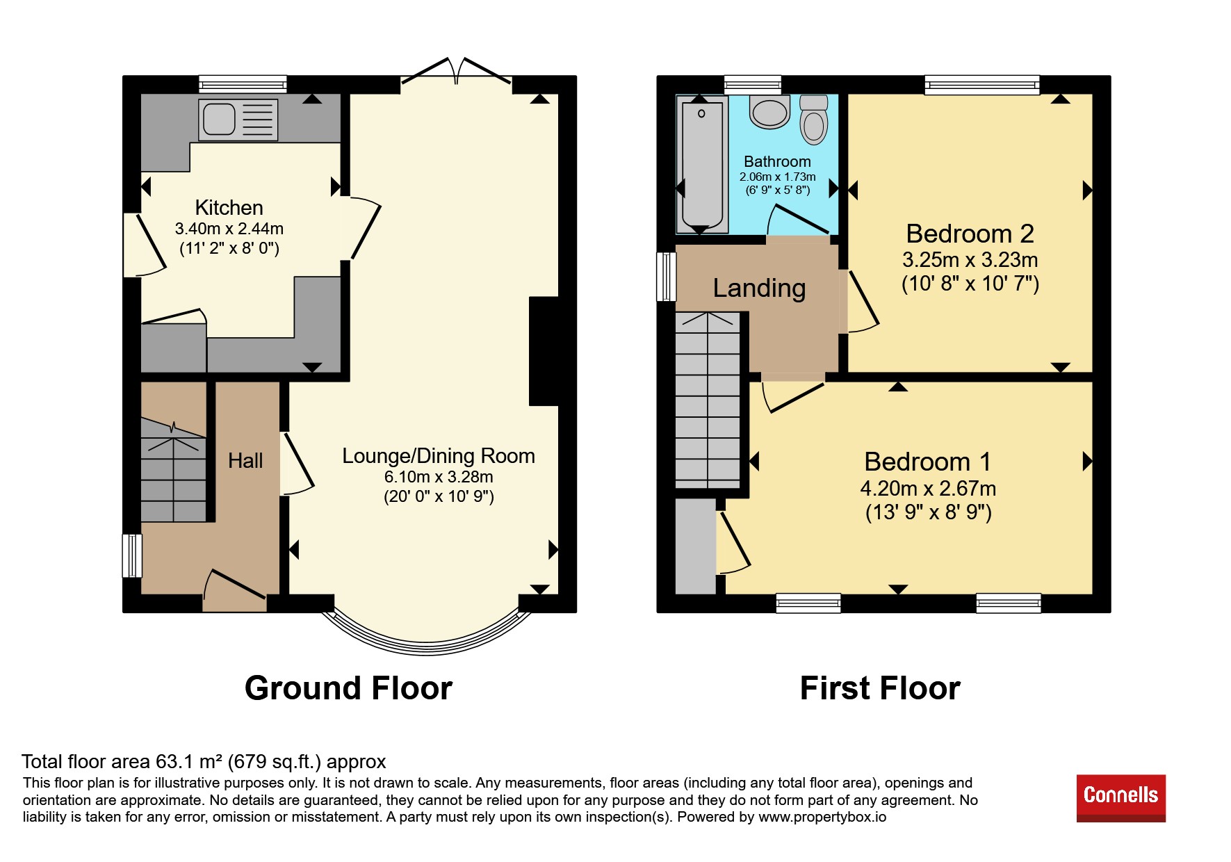 159, Kent Road, Wednesbury floorplan