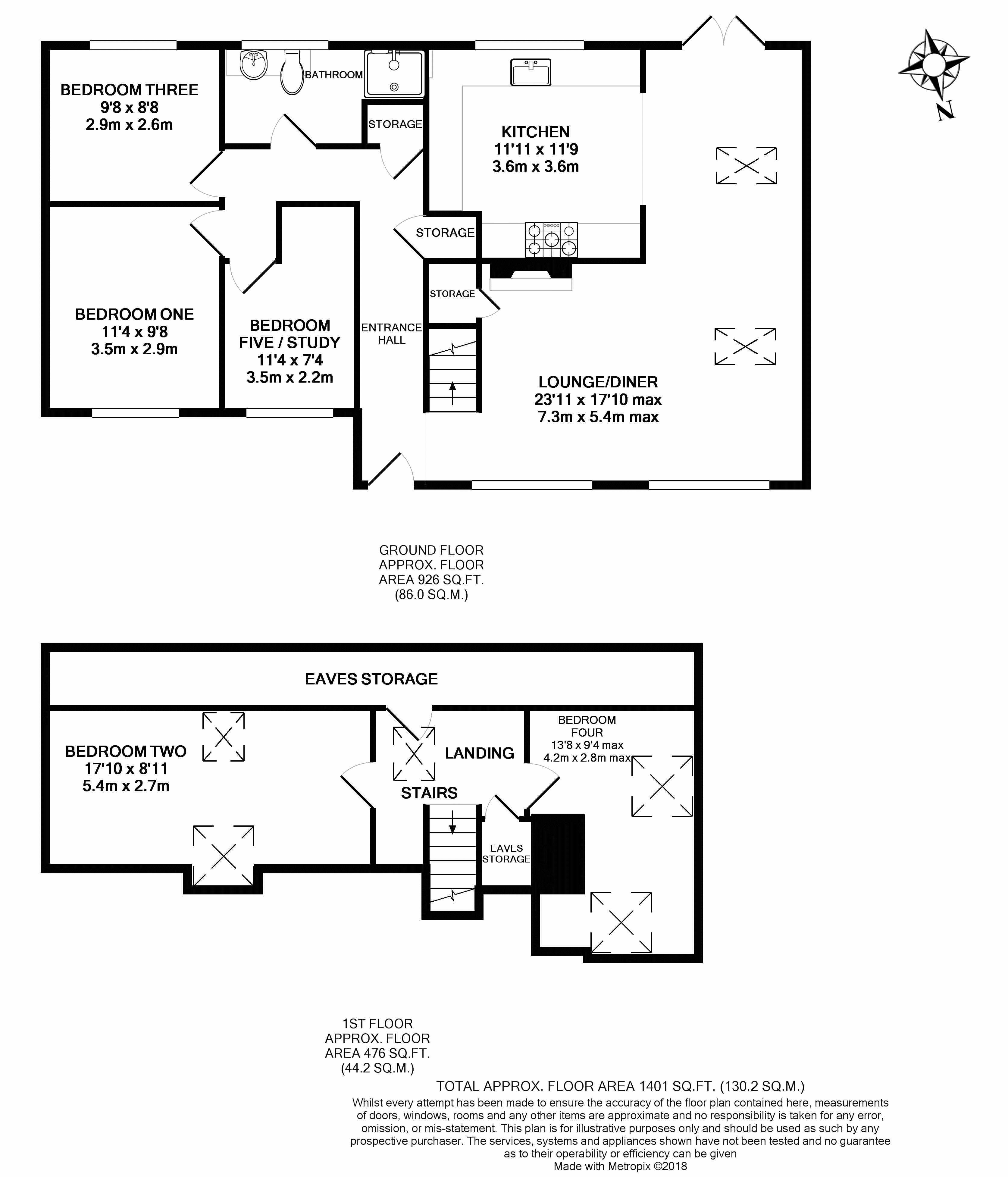 5 Bedrooms Semi-detached bungalow for sale in Barnham Road, Eastergate, Chichester PO20